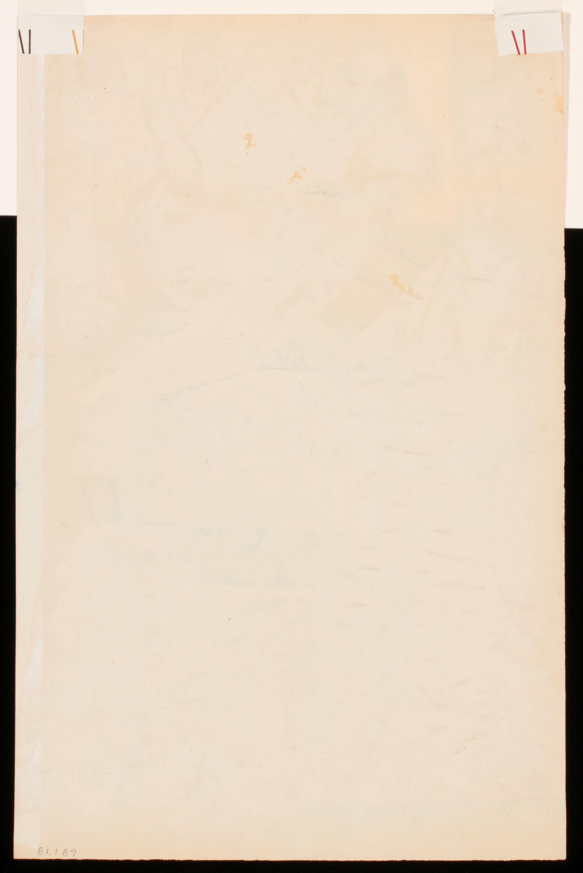 FOUR EARLY 20TH C. FRENCH SCHOOL WORKS ON PAPER