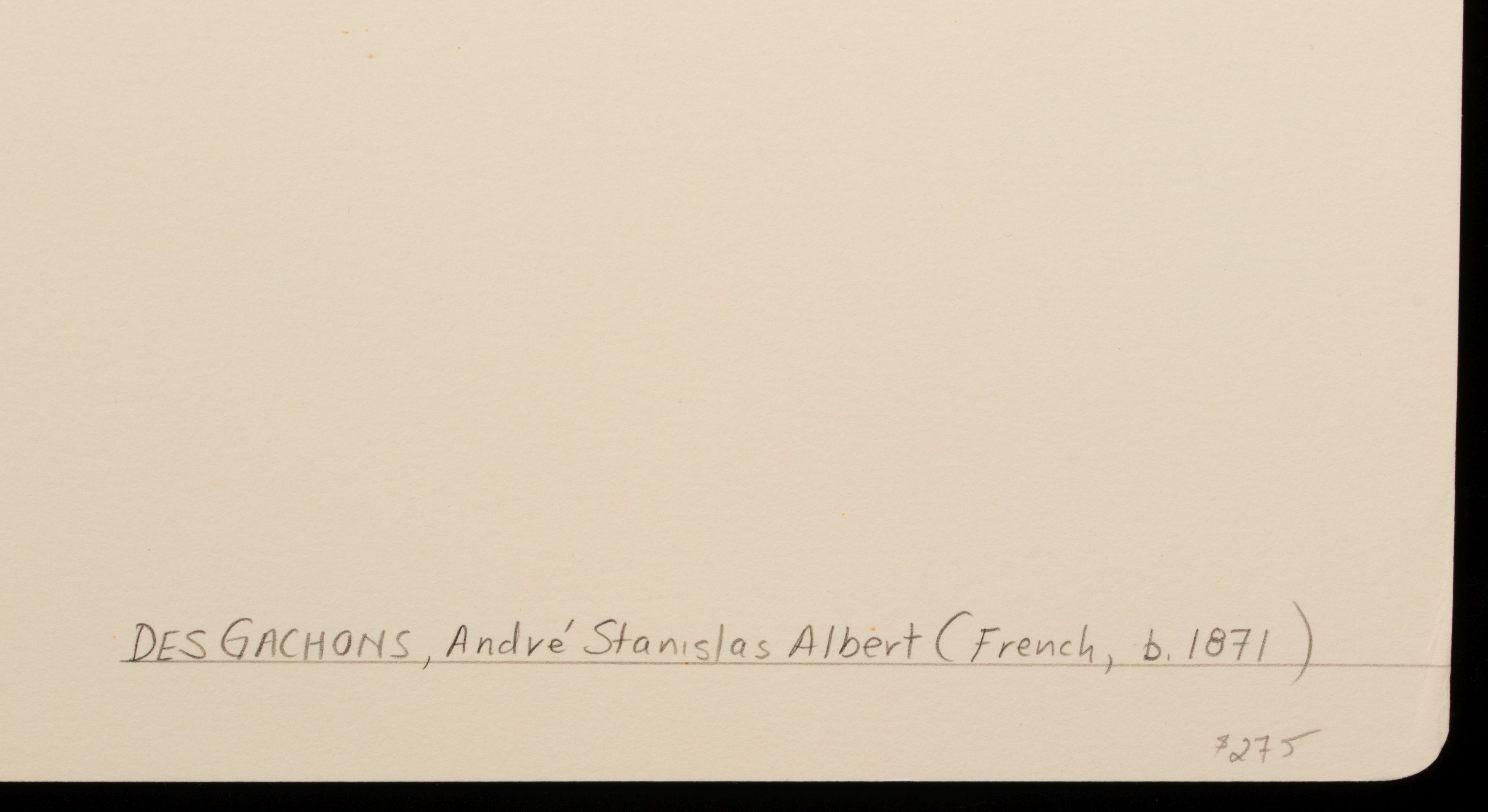 ANDRE DES GACHONS AND PAUL BRANSOM ORIG ILLUSTRATIONS