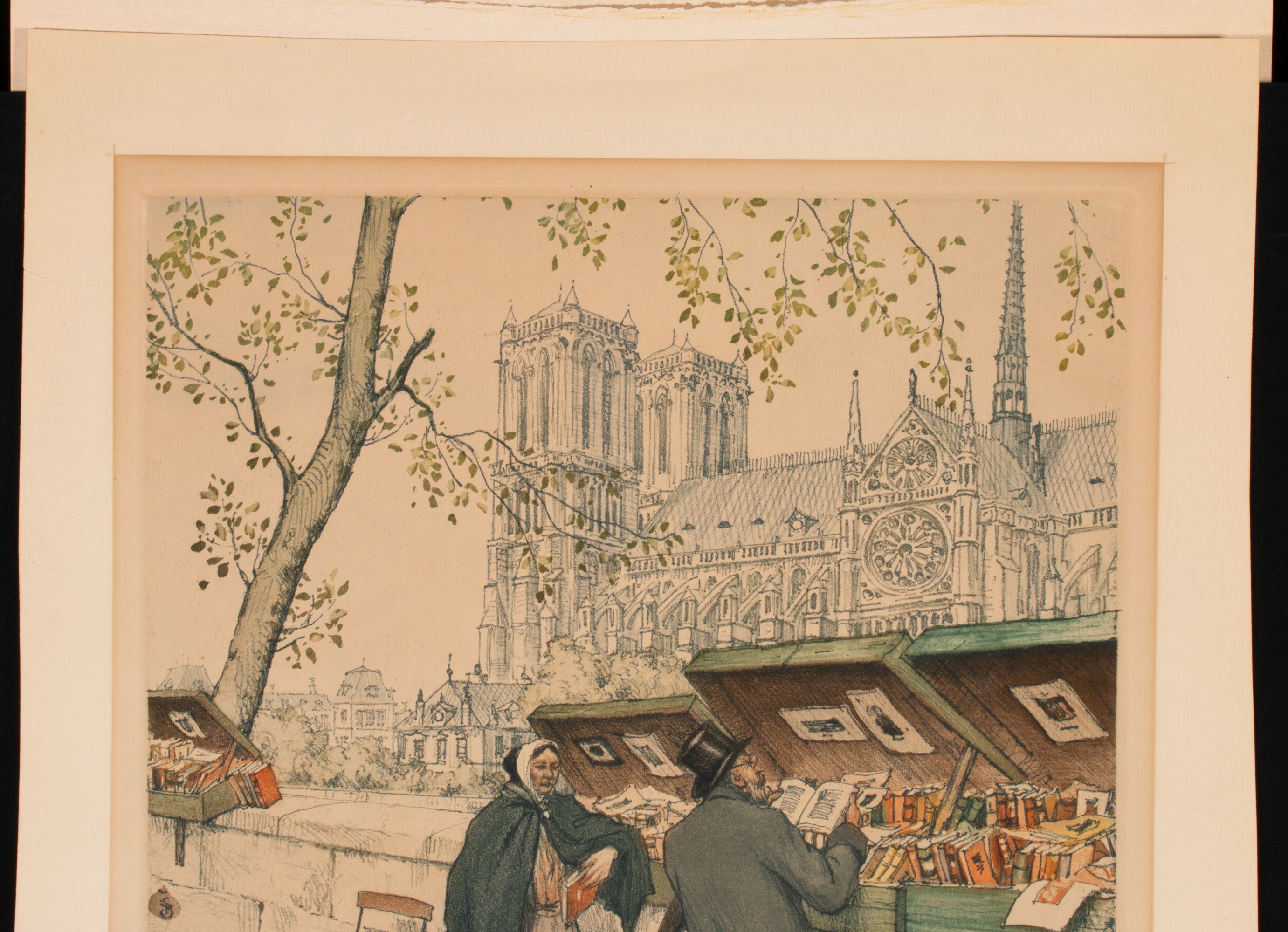 KASIMIR AND T.F. SIMON PENCIL SIGNED COLOR ETCHINGS (3)