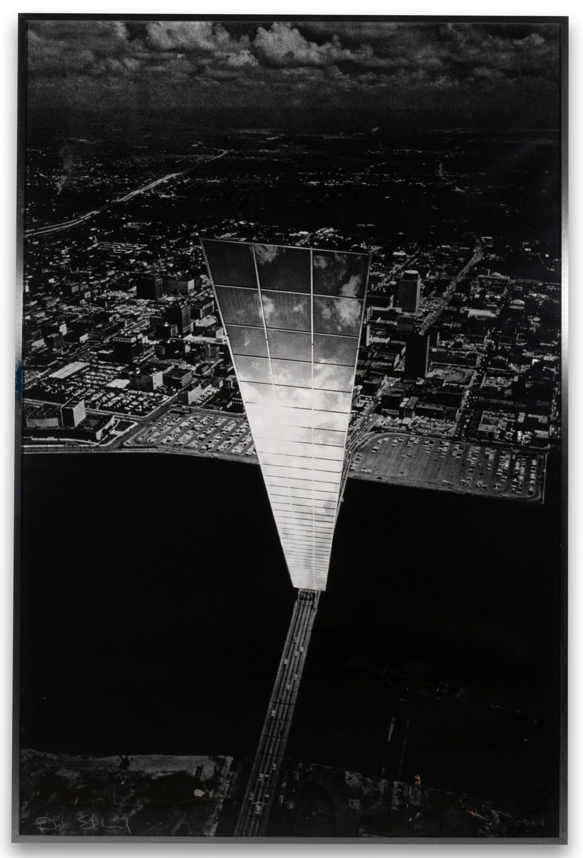 DALE ELDRED (1933-1993) 1974 PHOTOGRAPHIC PRINT