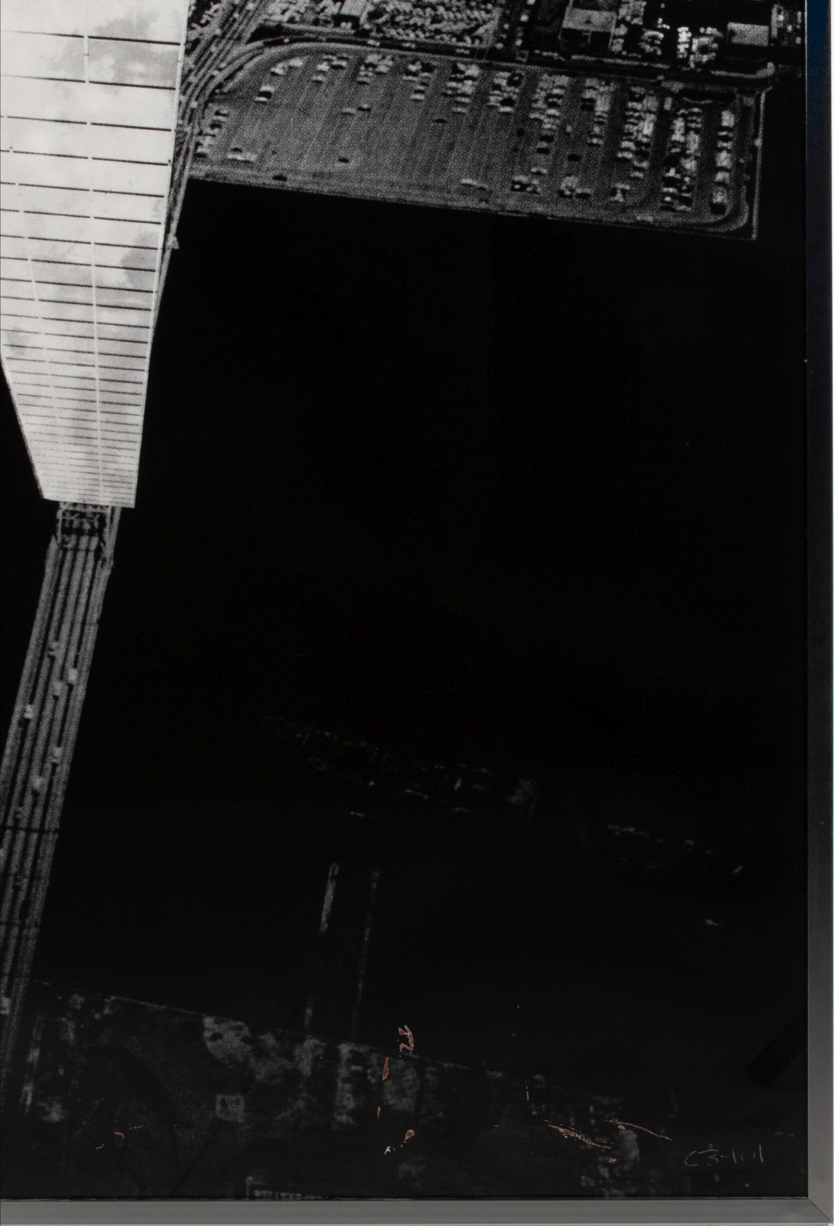 DALE ELDRED (1933-1993) 1974 PHOTOGRAPHIC PRINT