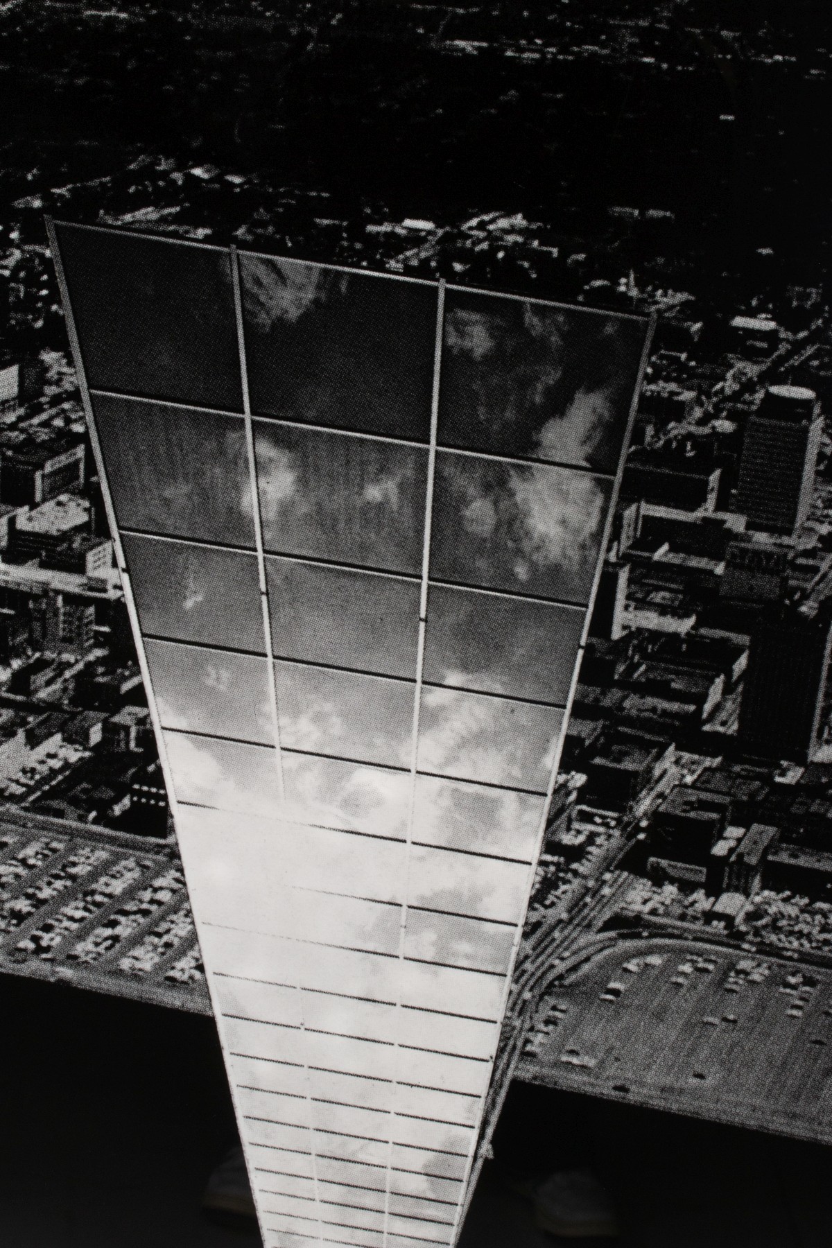 DALE ELDRED (1933-1993) 1974 PHOTOGRAPHIC PRINT