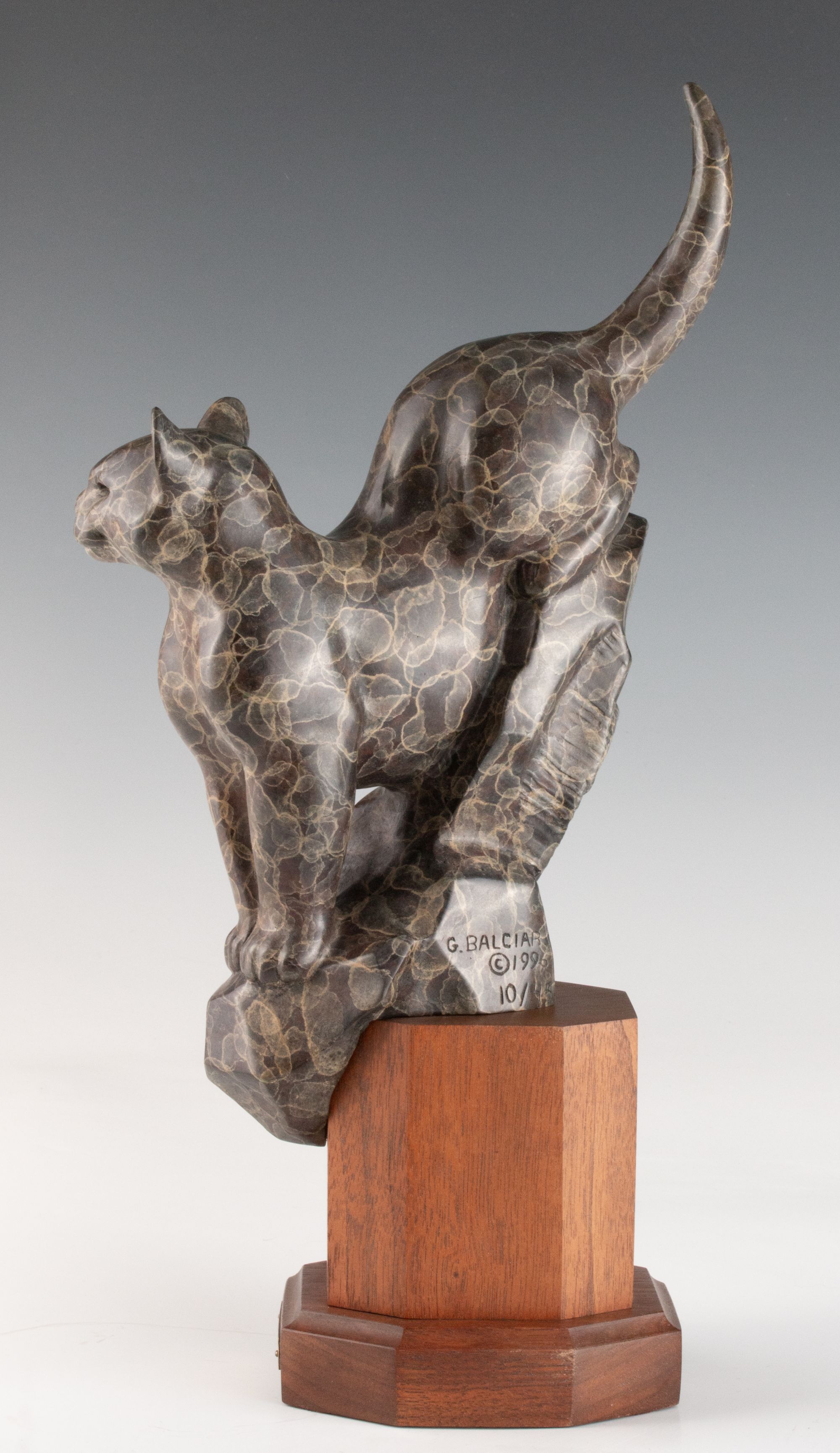 GERALD BALCIAR (BORN 1942) BRONZE MAQUETTE STUDY
