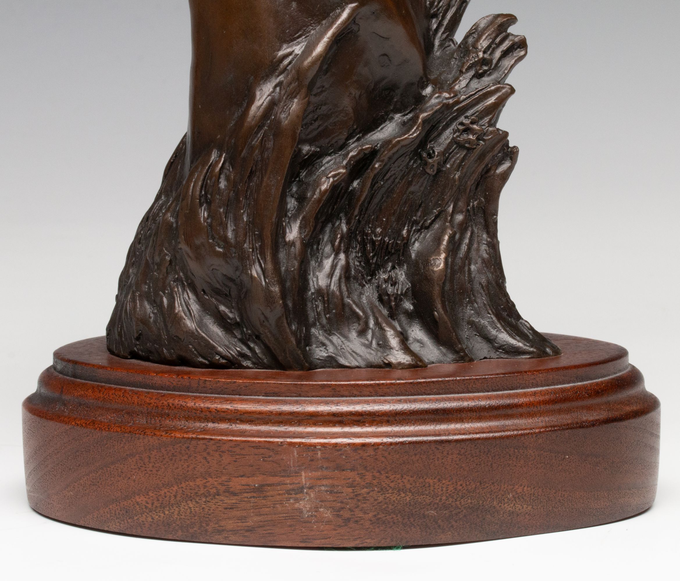 JO SAYLORS (1932-2018) PATINATED BRONZE SCULPTURE