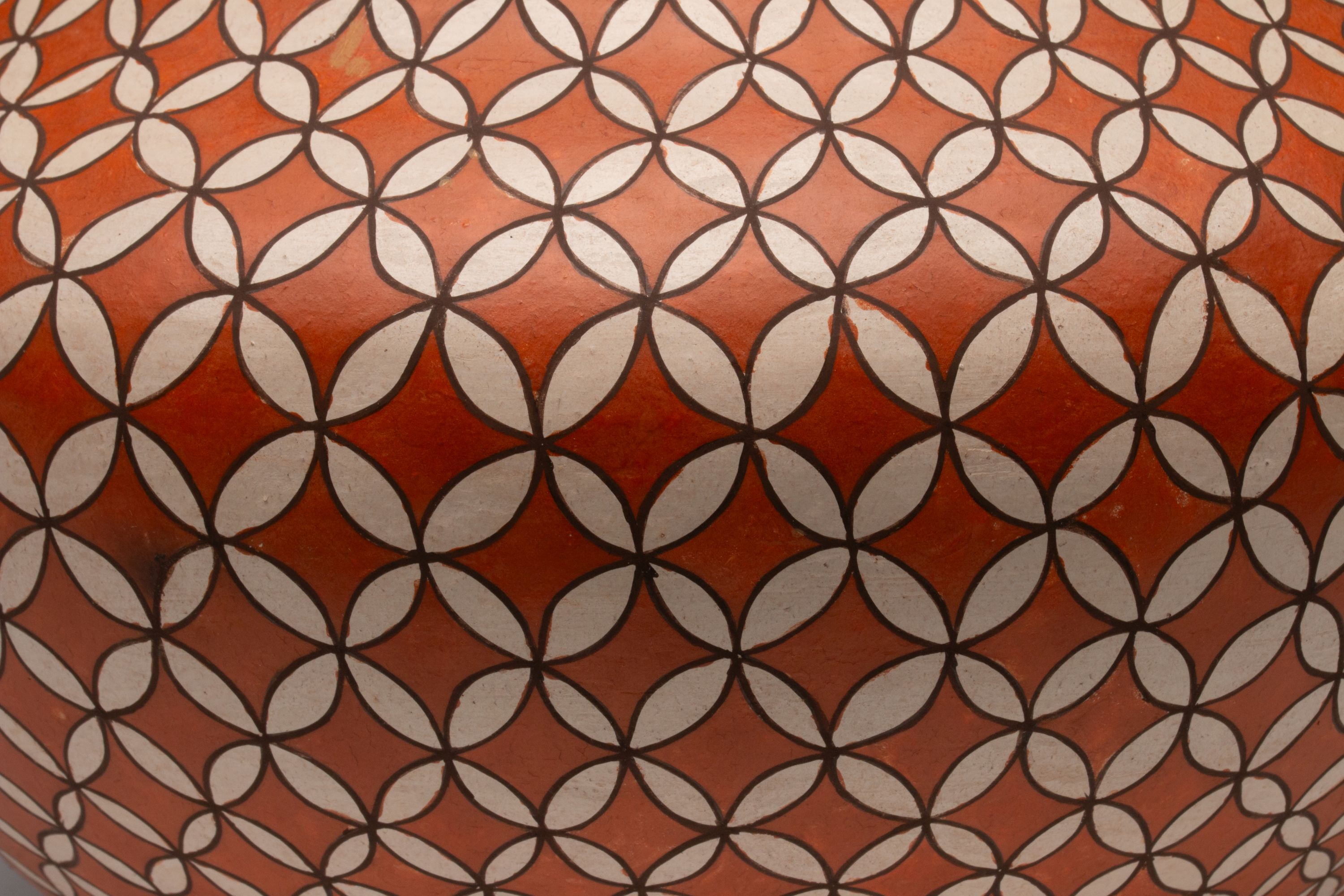GRACE CHINO (1929-1994) ACOMA POTTERY JAR 11 INCHES