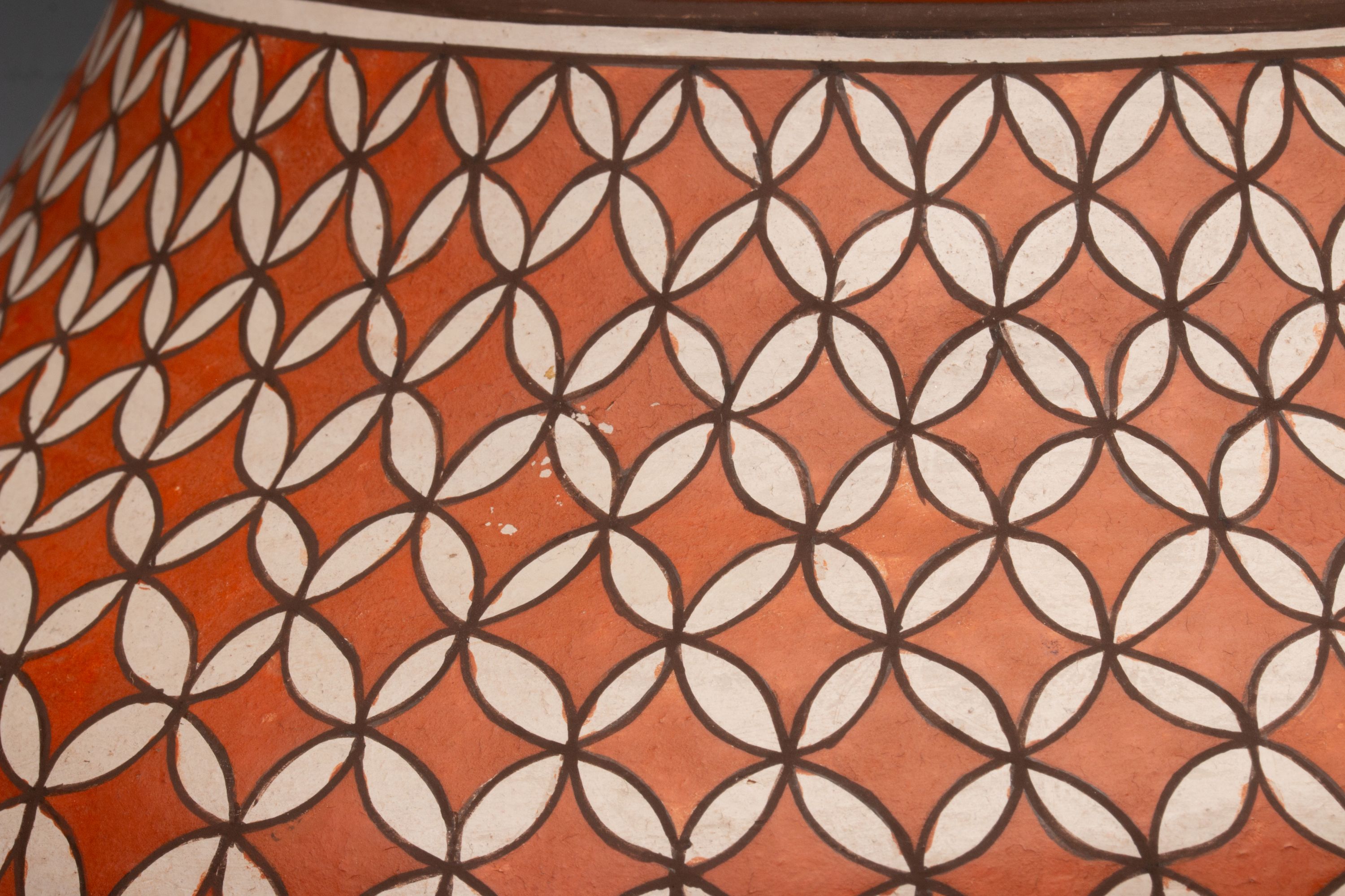 GRACE CHINO (1929-1994) ACOMA POTTERY JAR 11 INCHES