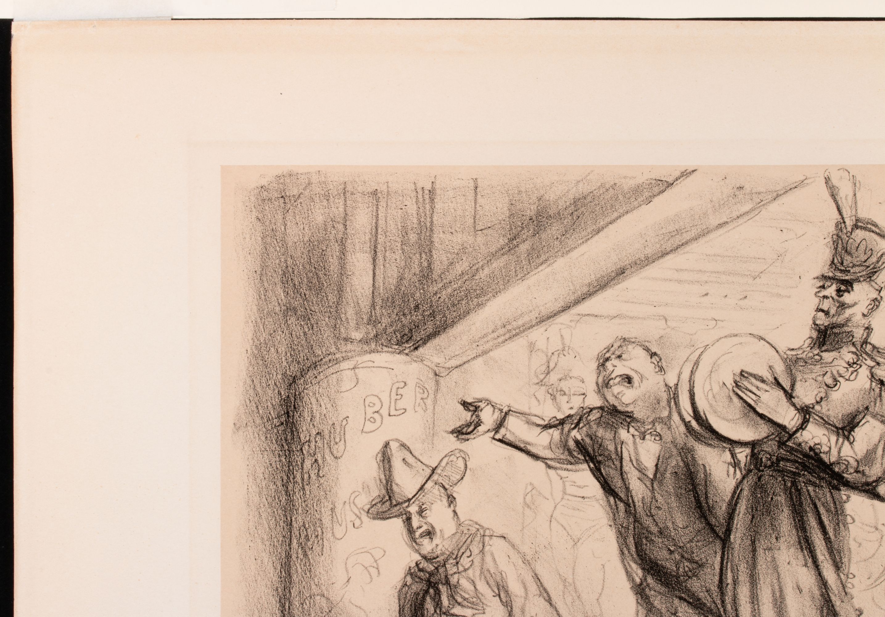 REGINALD MARSH (1898-1954) SIGNED LITHO ON CHINE COLLÉ