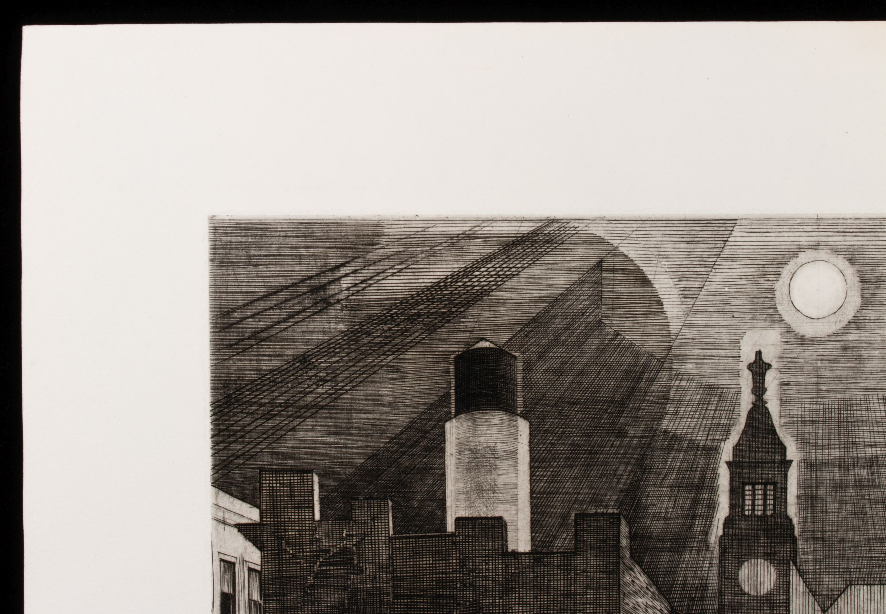 ARMIN LANDECK (1905-1984) PENCIL SIGNED DRYPOINT