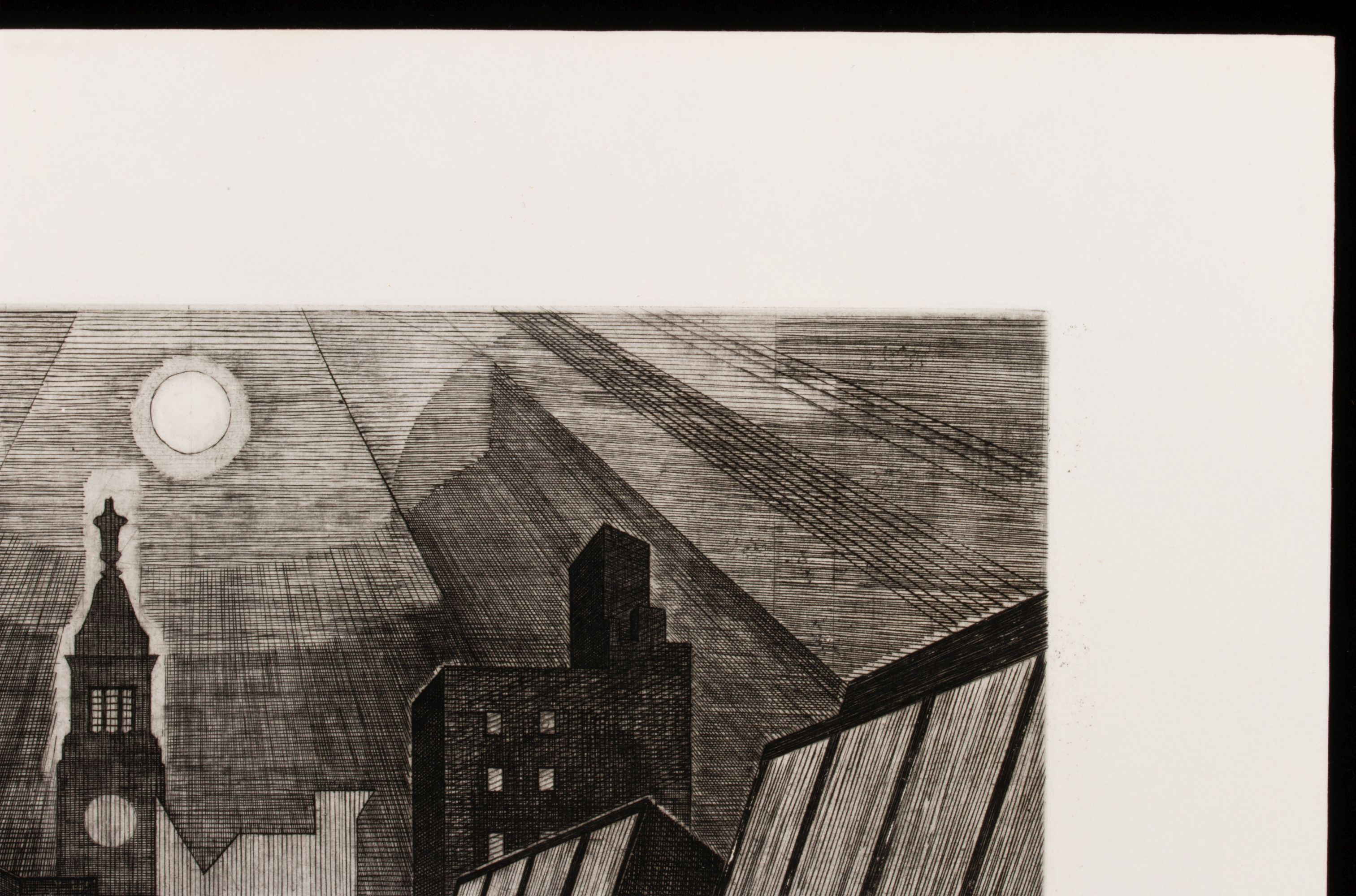 ARMIN LANDECK (1905-1984) PENCIL SIGNED DRYPOINT