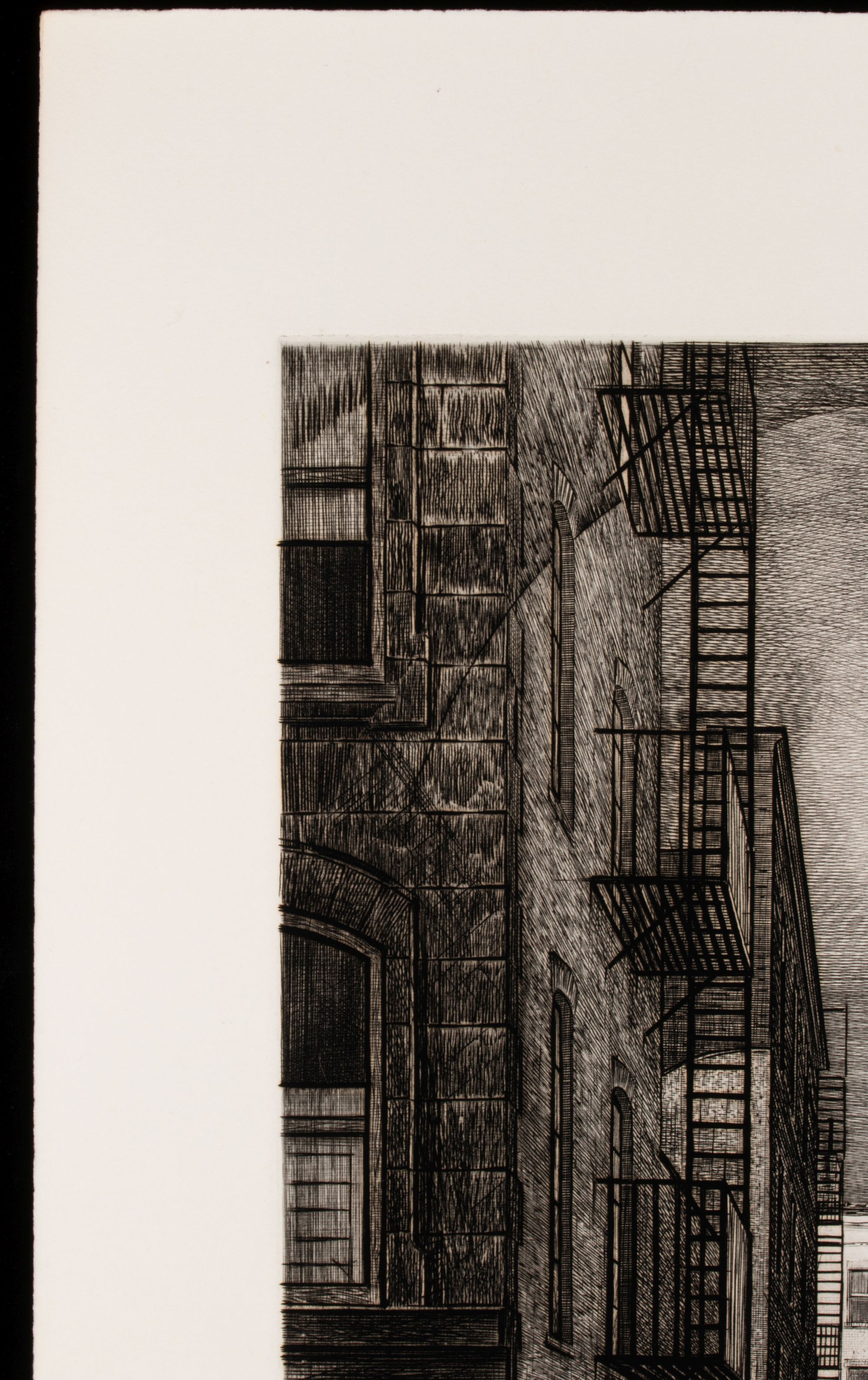 ARMIN LANDECK (1905-1984) PENCIL SIGNED DRYPOINT