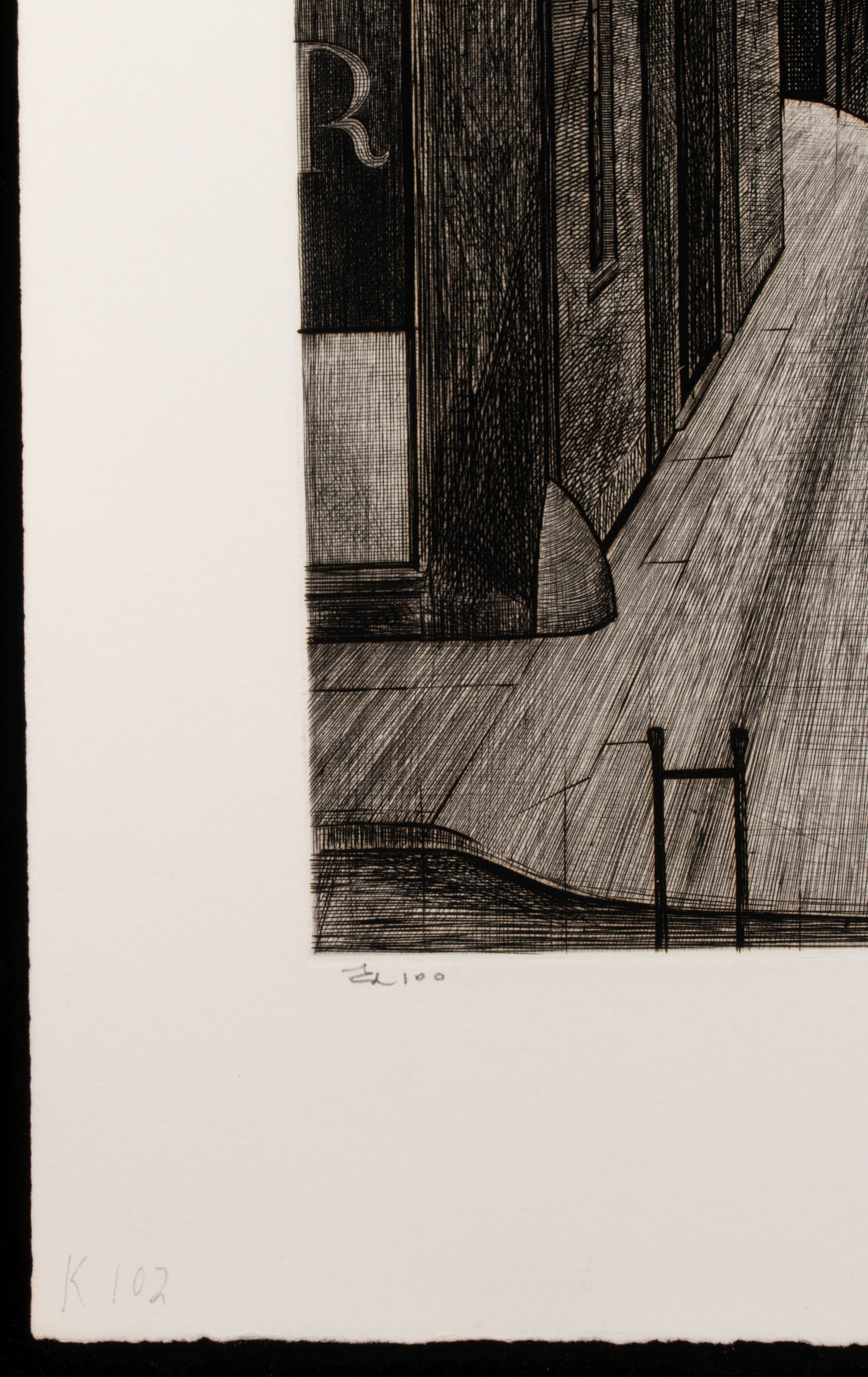 ARMIN LANDECK (1905-1984) PENCIL SIGNED DRYPOINT