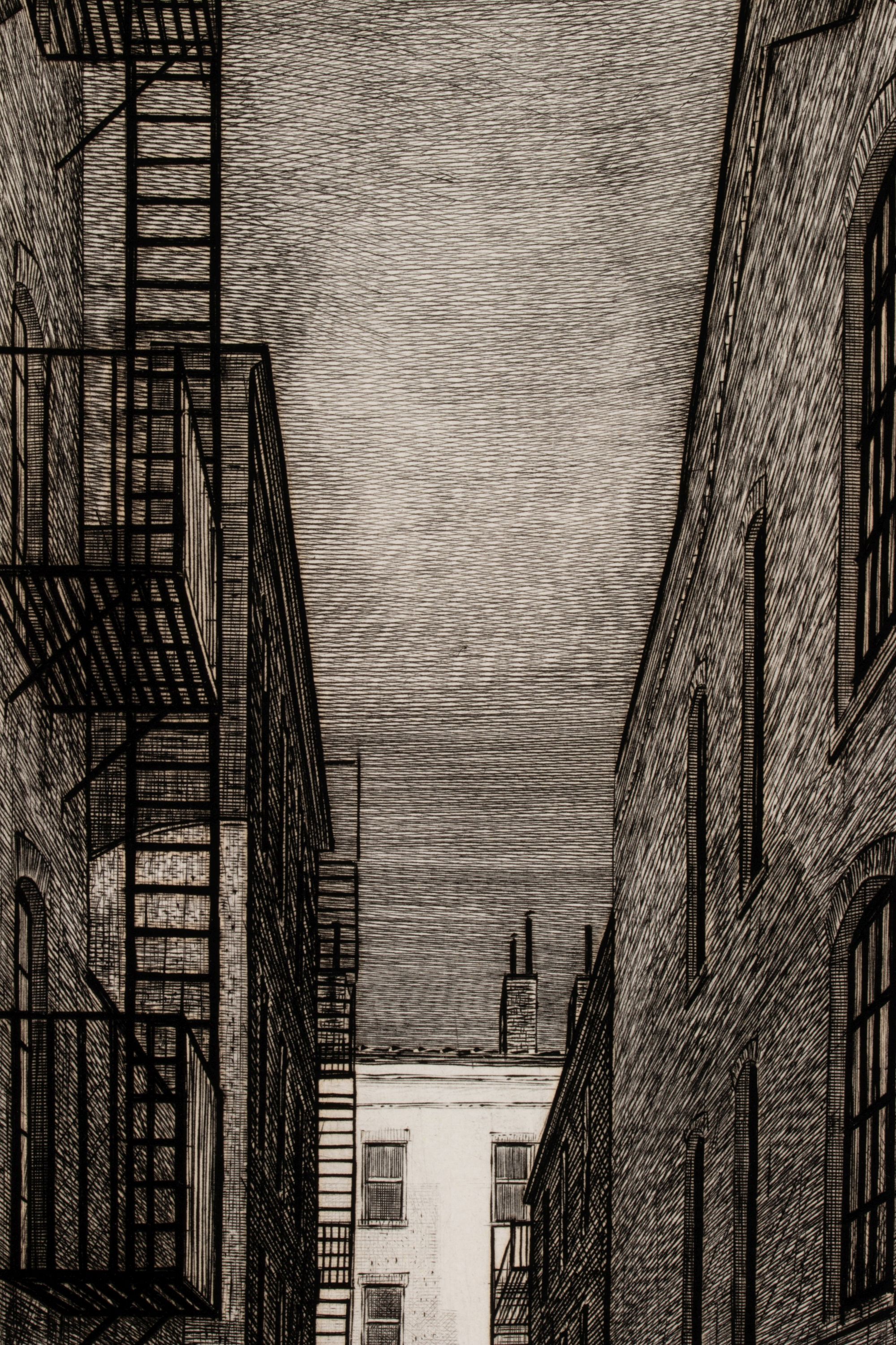 ARMIN LANDECK (1905-1984) PENCIL SIGNED DRYPOINT