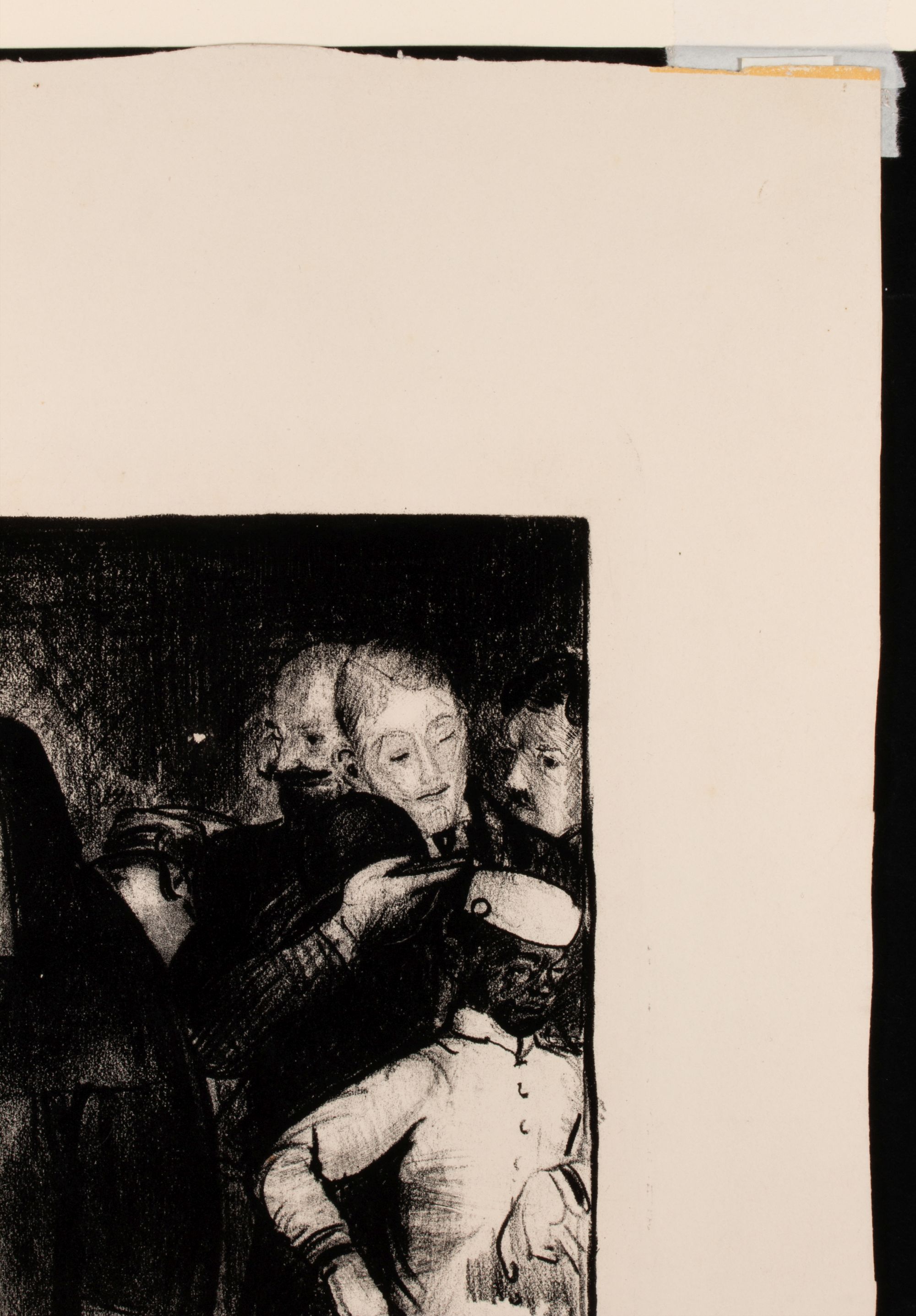 GEORGE BELLOWS (1882-1925) PENCIL SIGNED LITHOGRAPH