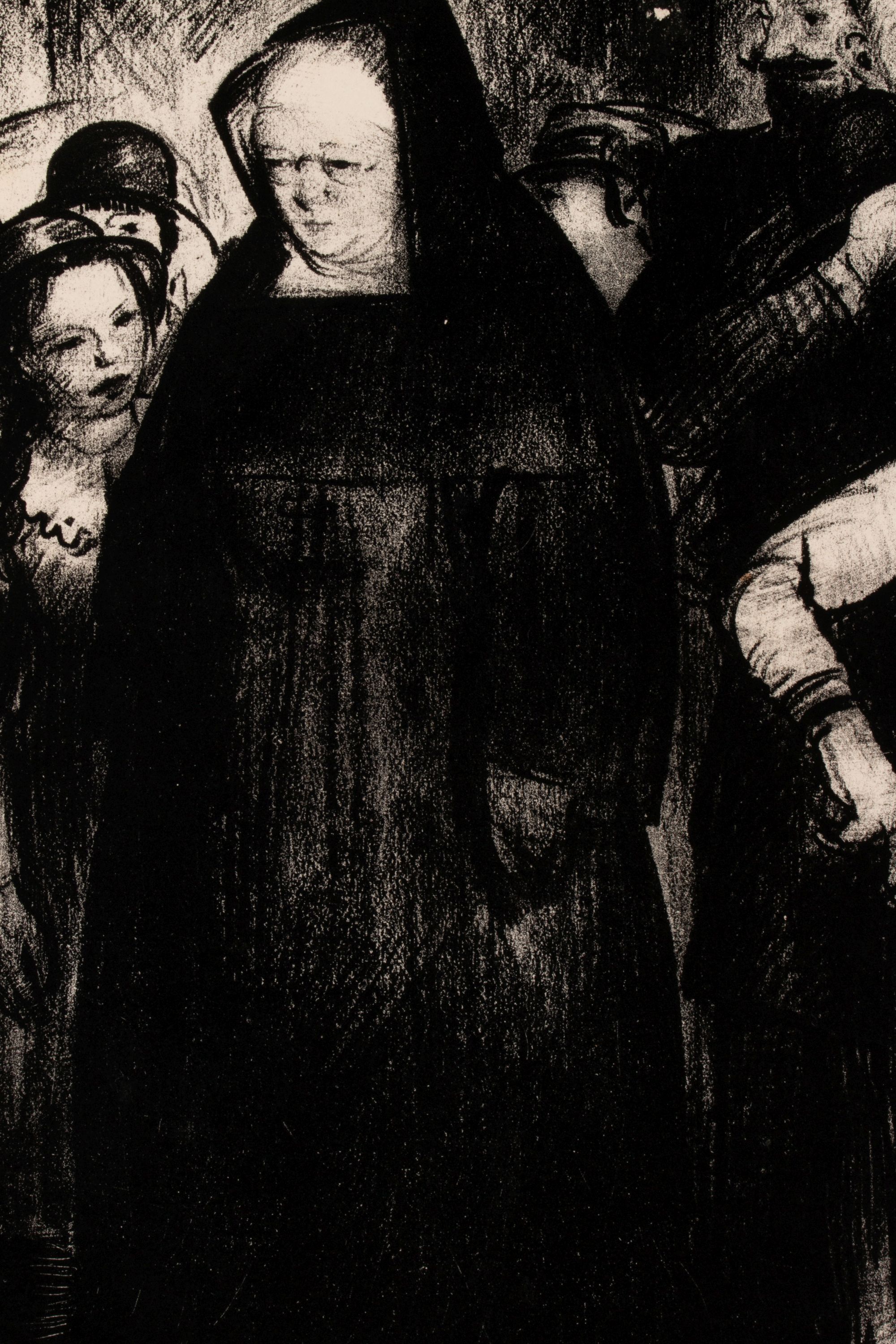 GEORGE BELLOWS (1882-1925) PENCIL SIGNED LITHOGRAPH