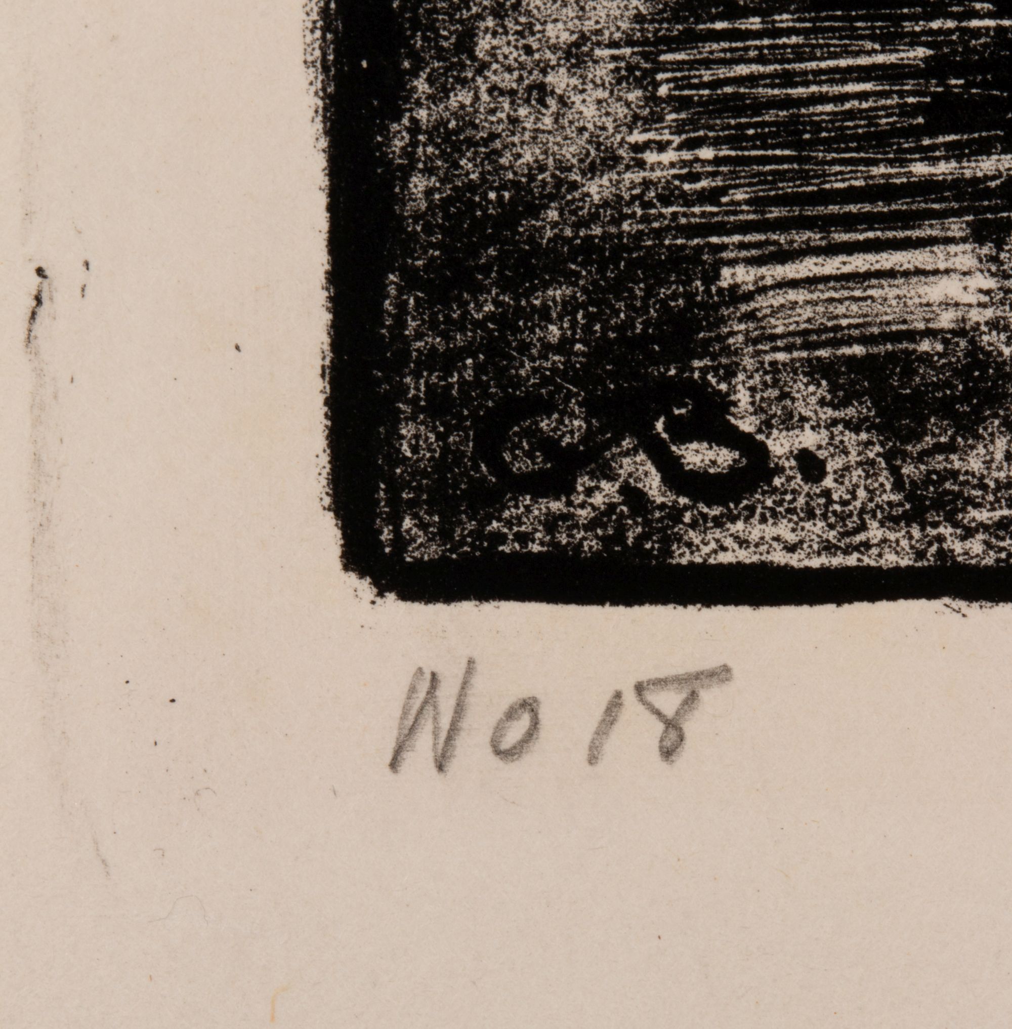 GEORGE BELLOWS (1882-1925) PENCIL SIGNED LITHOGRAPH