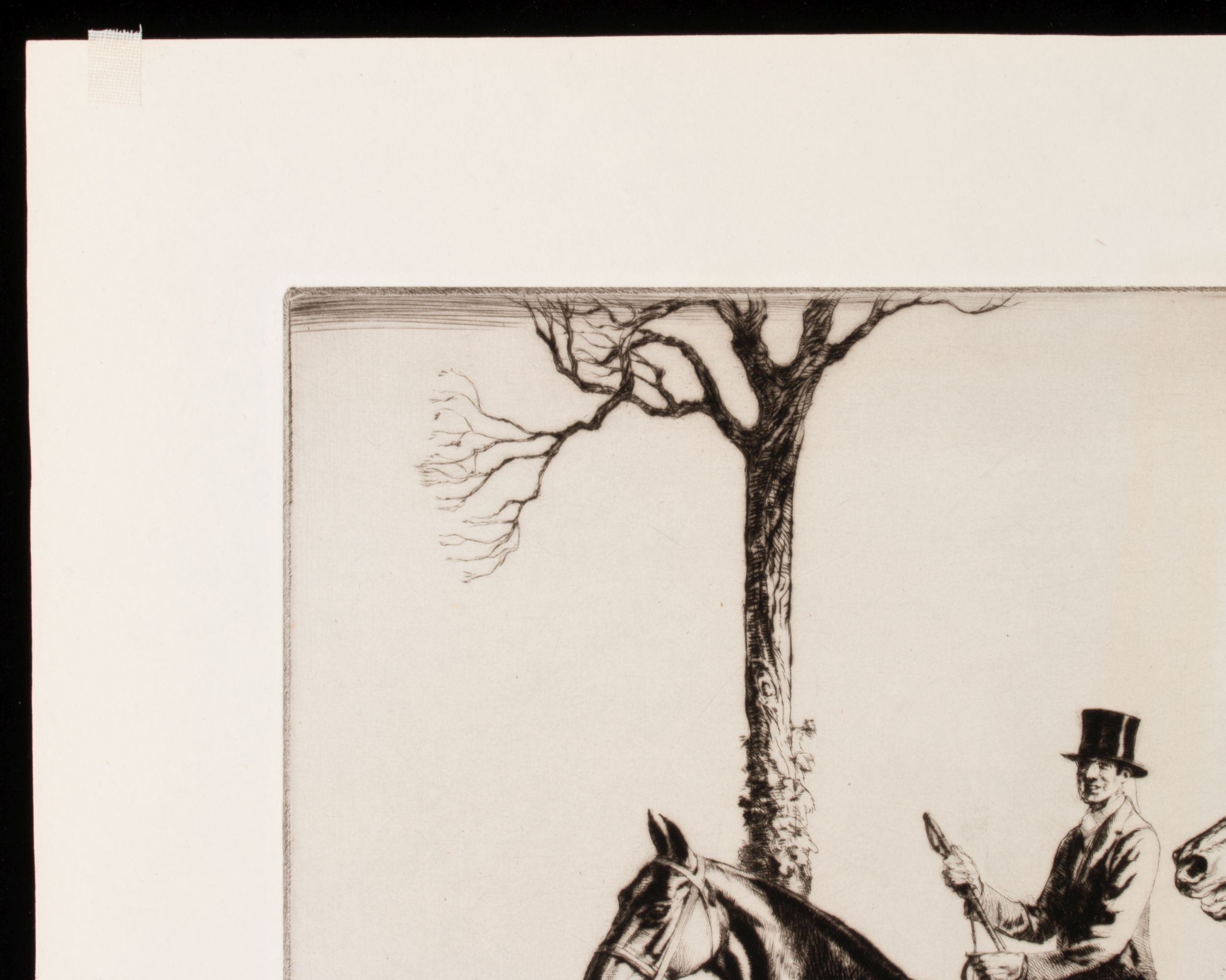 ERNEST H. WHYDALE (1886-1952) PENCIL SIGNED DRYPOINT