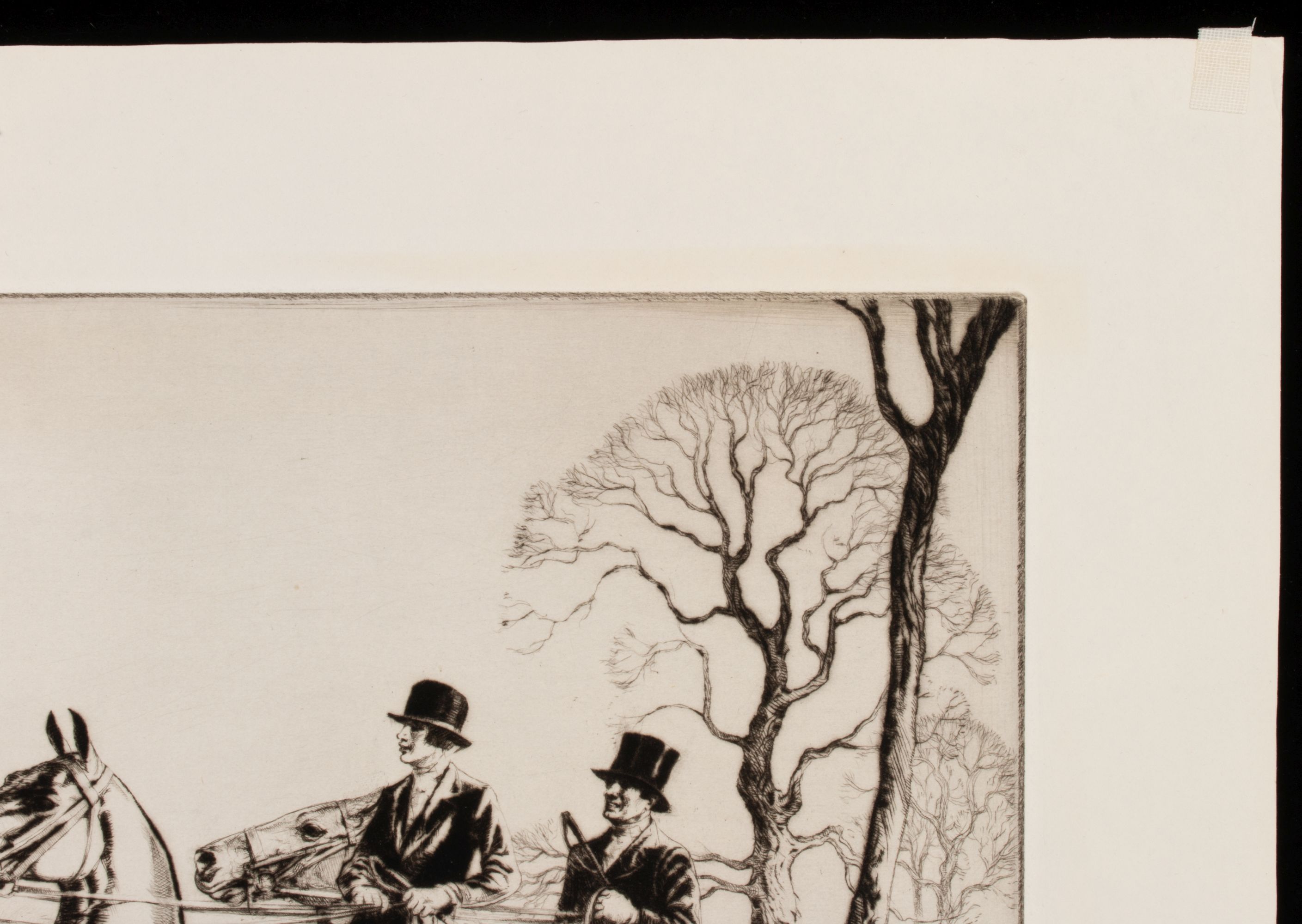 ERNEST H. WHYDALE (1886-1952) PENCIL SIGNED DRYPOINT