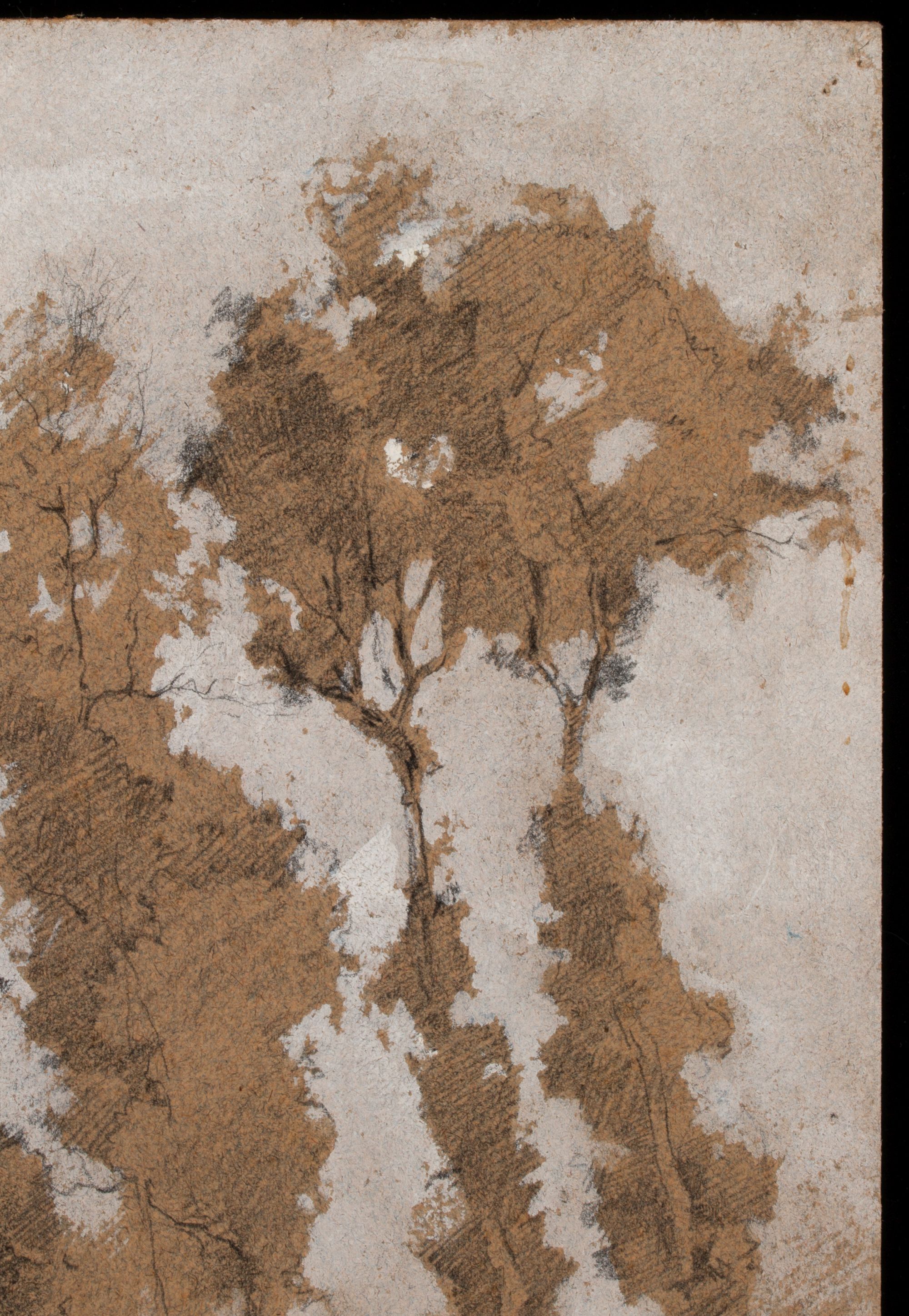 REGIS DEYGAS (1876-1943) MIXED MEDIA ON CARDSTOCK