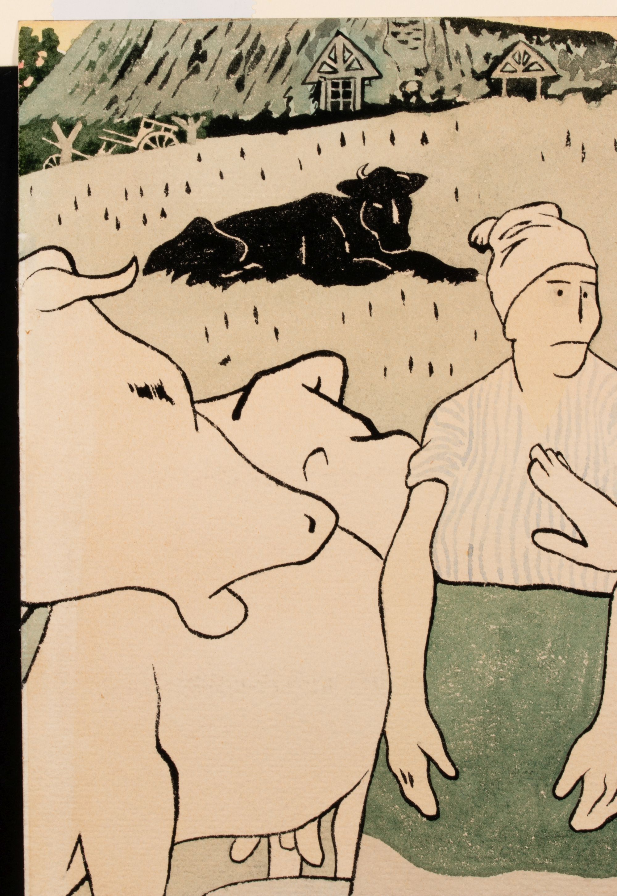 AUGUSTE ROUBILLE (1872-1955) ORIGINAL ILLUSTRATION