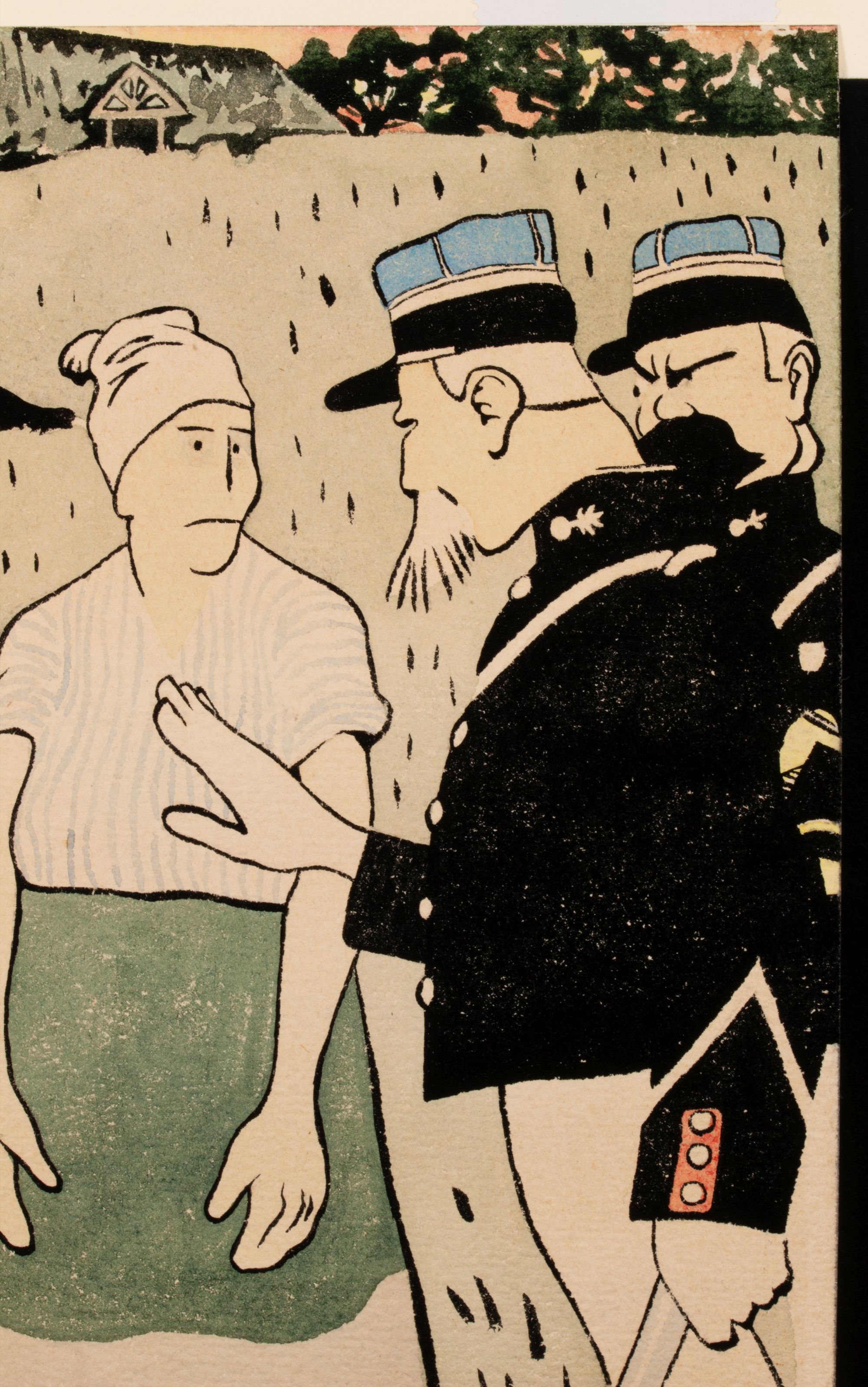 AUGUSTE ROUBILLE (1872-1955) ORIGINAL ILLUSTRATION