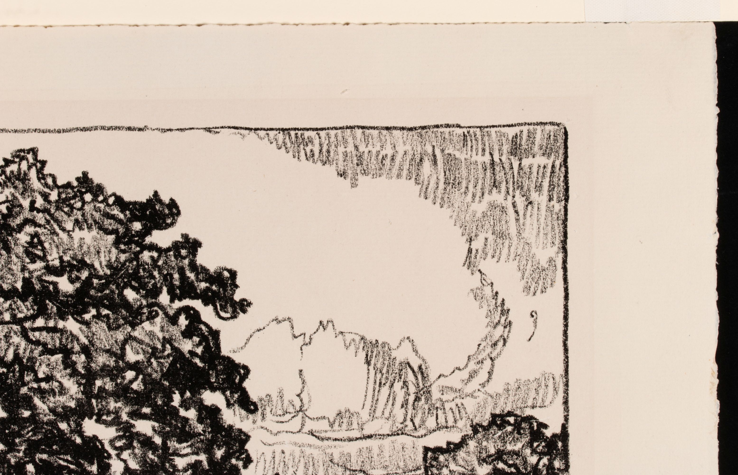 BIRGER SANDZÉN (1871-1954) PENCIL SIGNED LITHOGRAPH