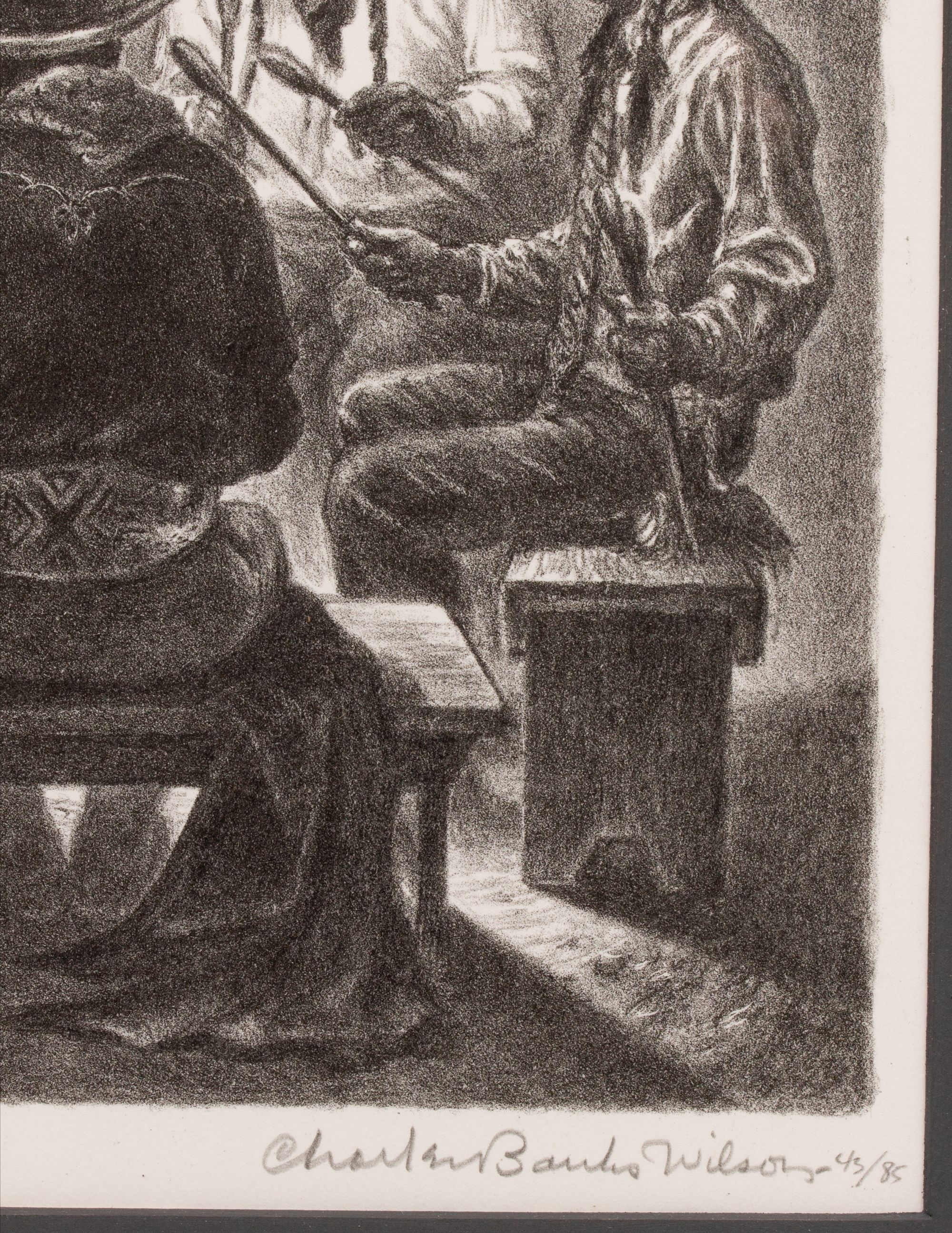 CHARLES BANKS WILSON (1918-2013) PENCIL SIGNED LITHOS