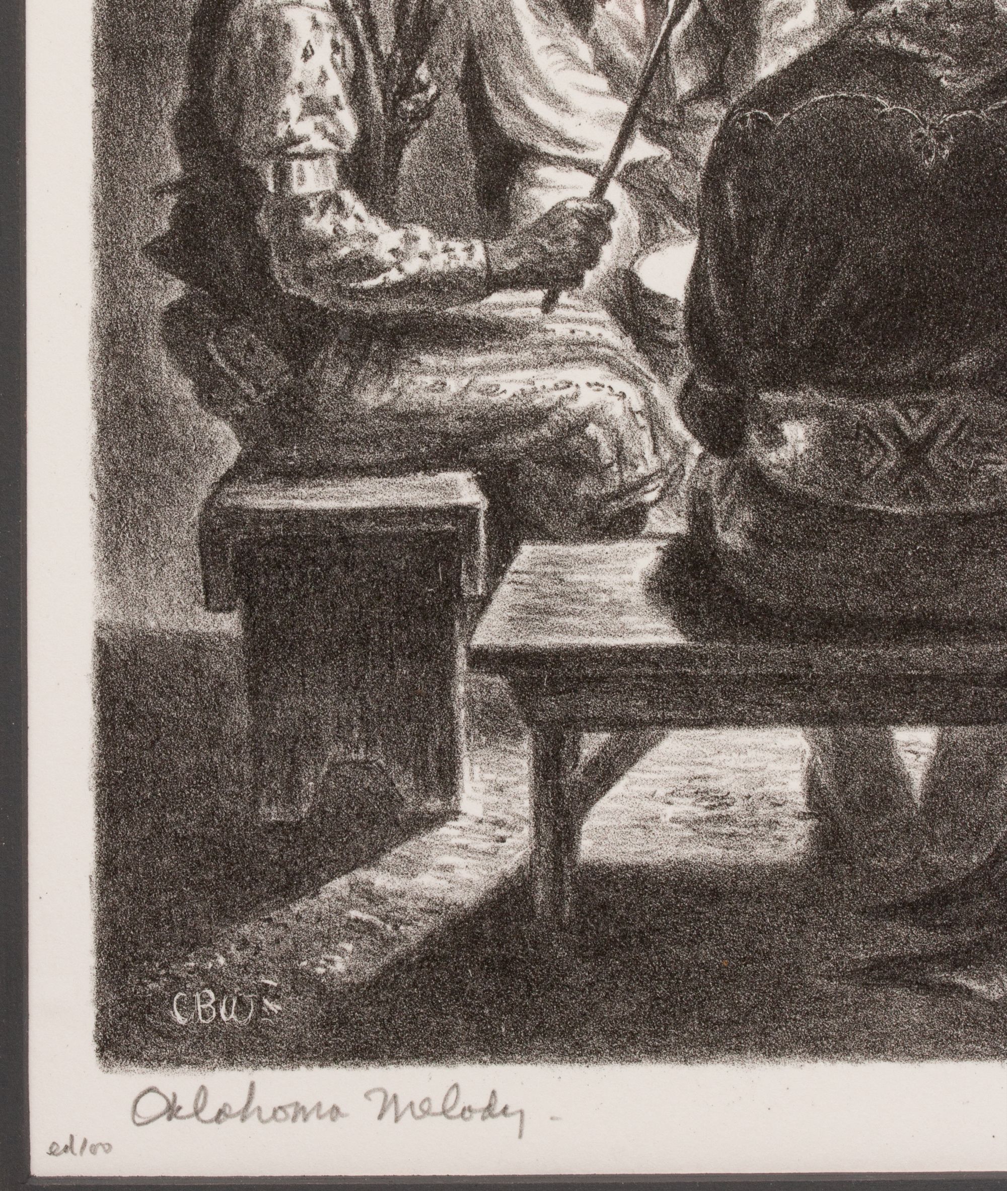 CHARLES BANKS WILSON (1918-2013) PENCIL SIGNED LITHOS