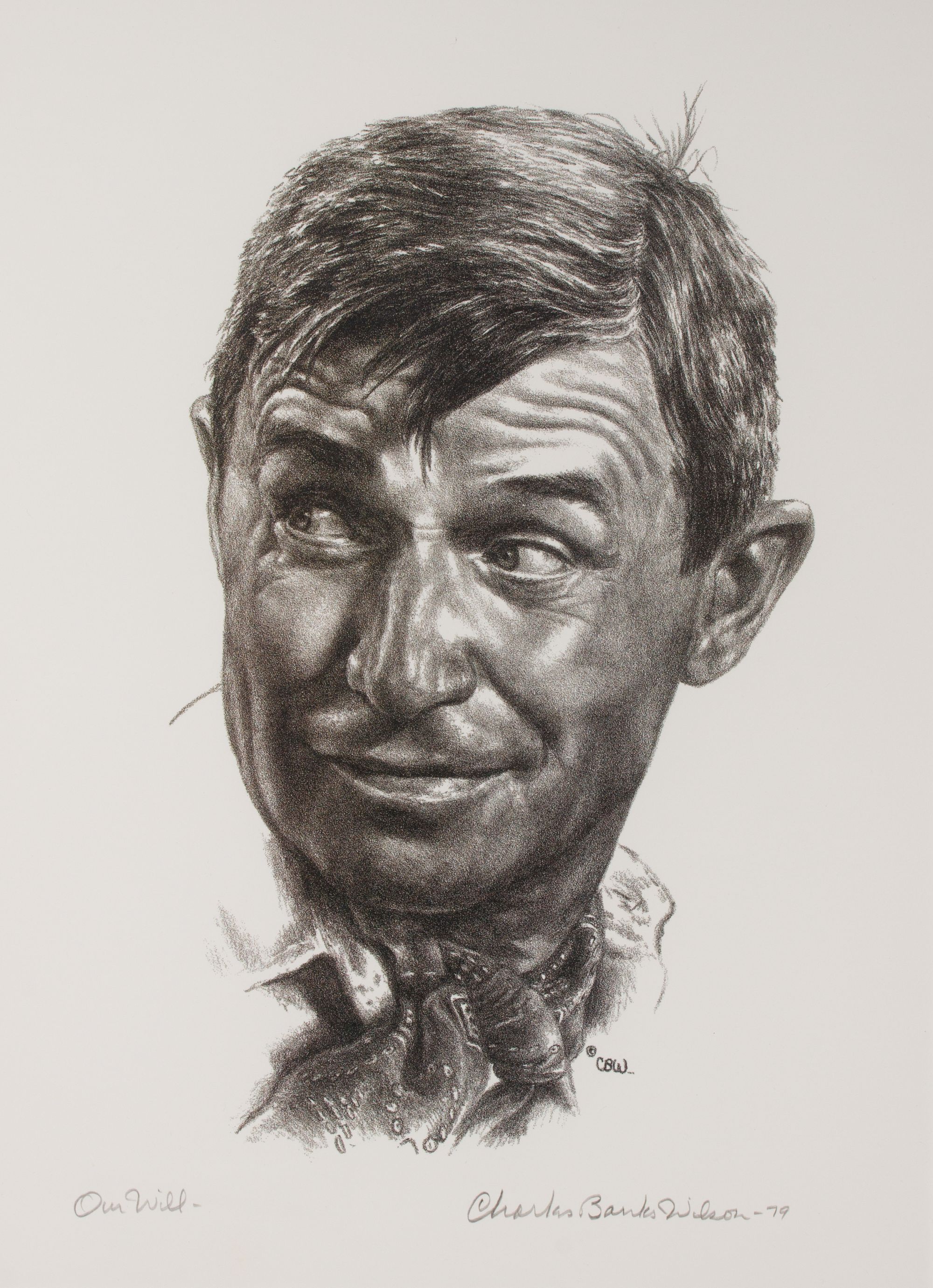 CHARLES BANKS WILSON (1918-2013) PENCIL SIGNED LITHOS