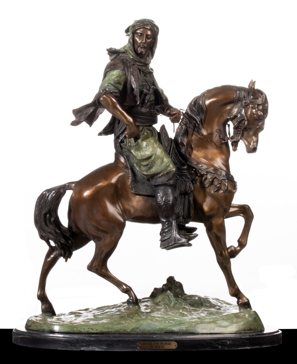 AFTER ANTOINE-LOUIS BARYE (1796-1875) BRONZE