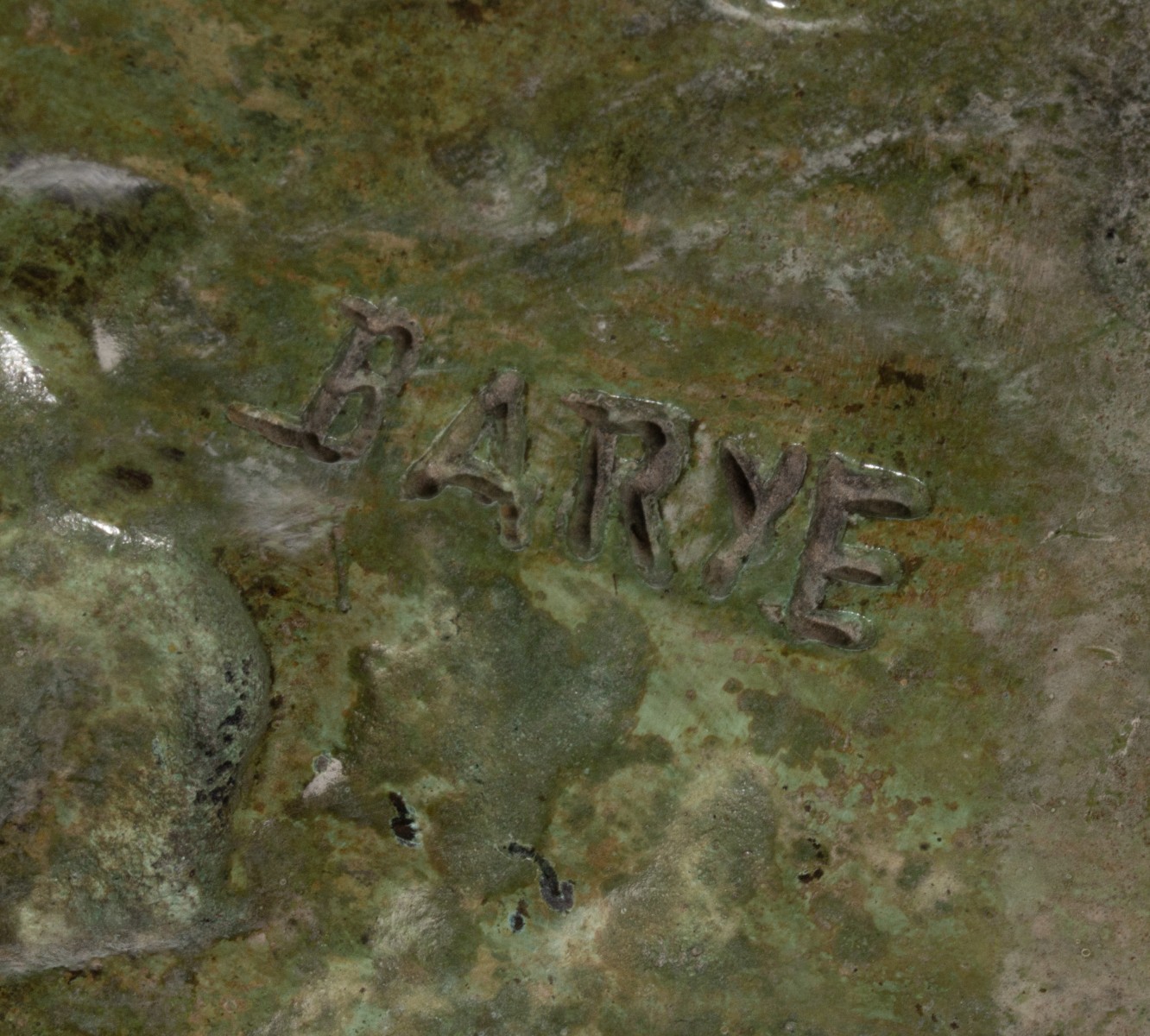 AFTER ANTOINE-LOUIS BARYE (1796-1875) BRONZE