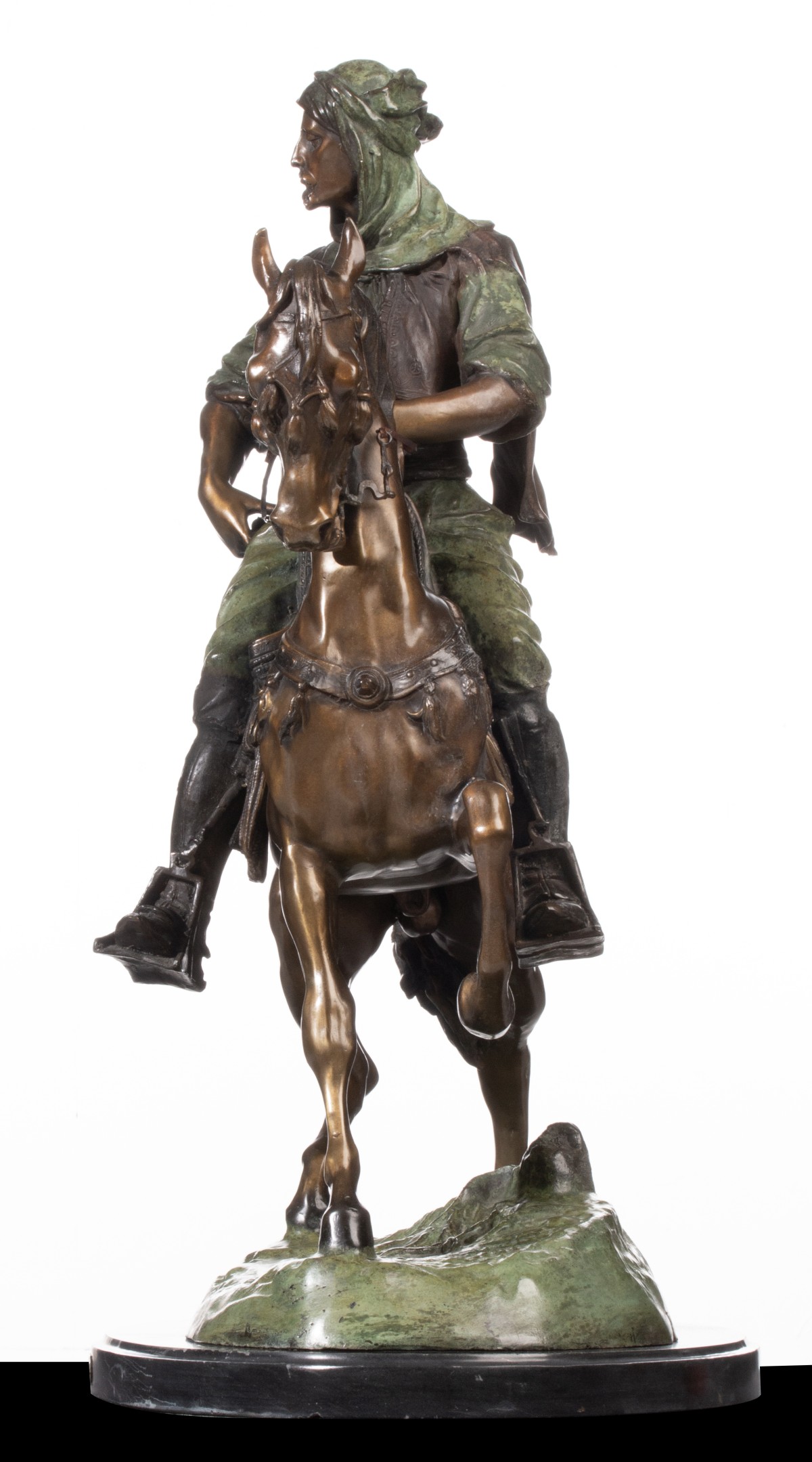 AFTER ANTOINE-LOUIS BARYE (1796-1875) BRONZE
