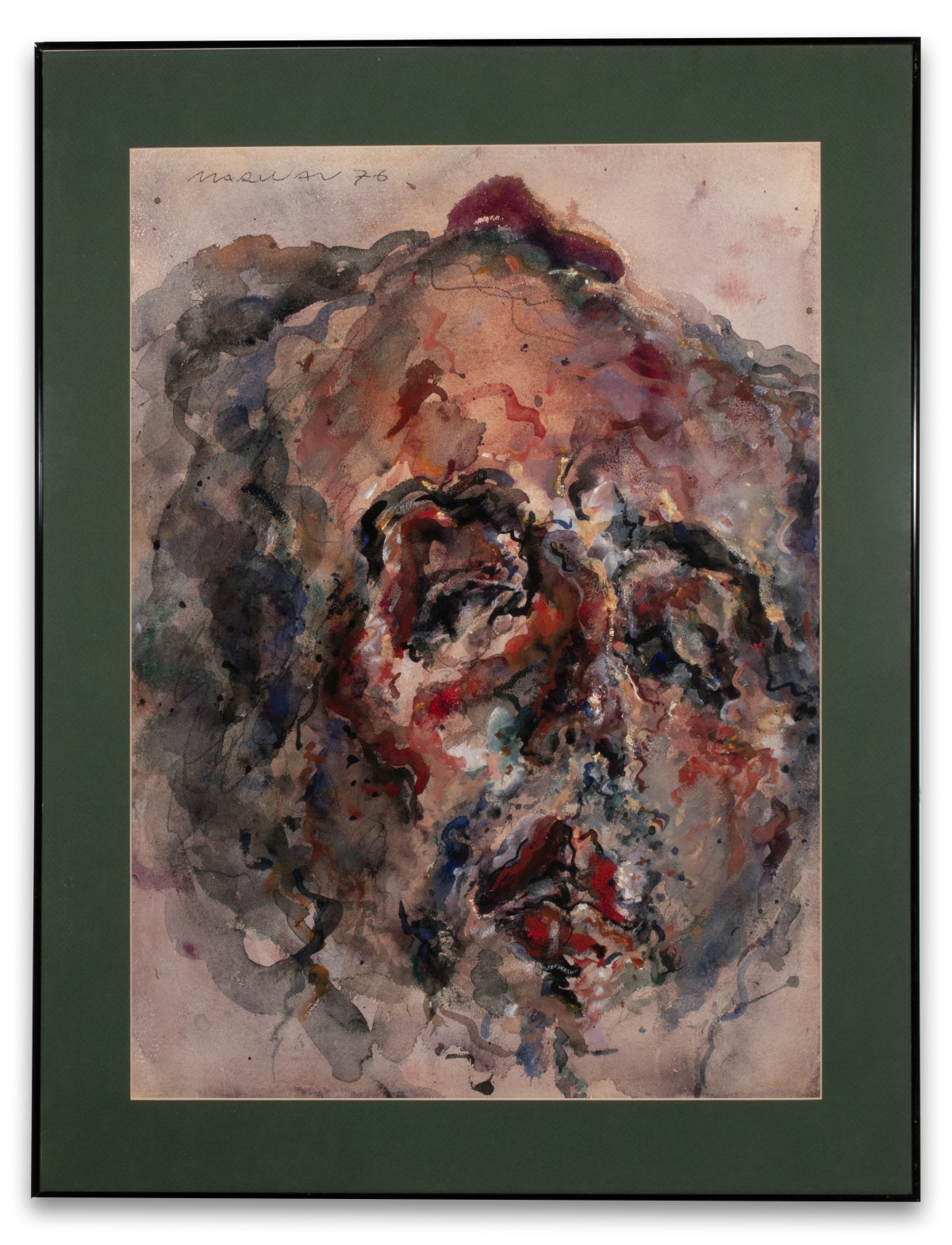 MARWAN KASSAB-BACHI (1934-2016) 1976 WATERCOLOR
