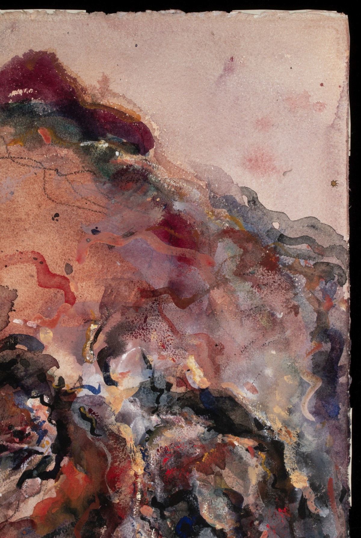 MARWAN KASSAB-BACHI (1934-2016) 1976 WATERCOLOR