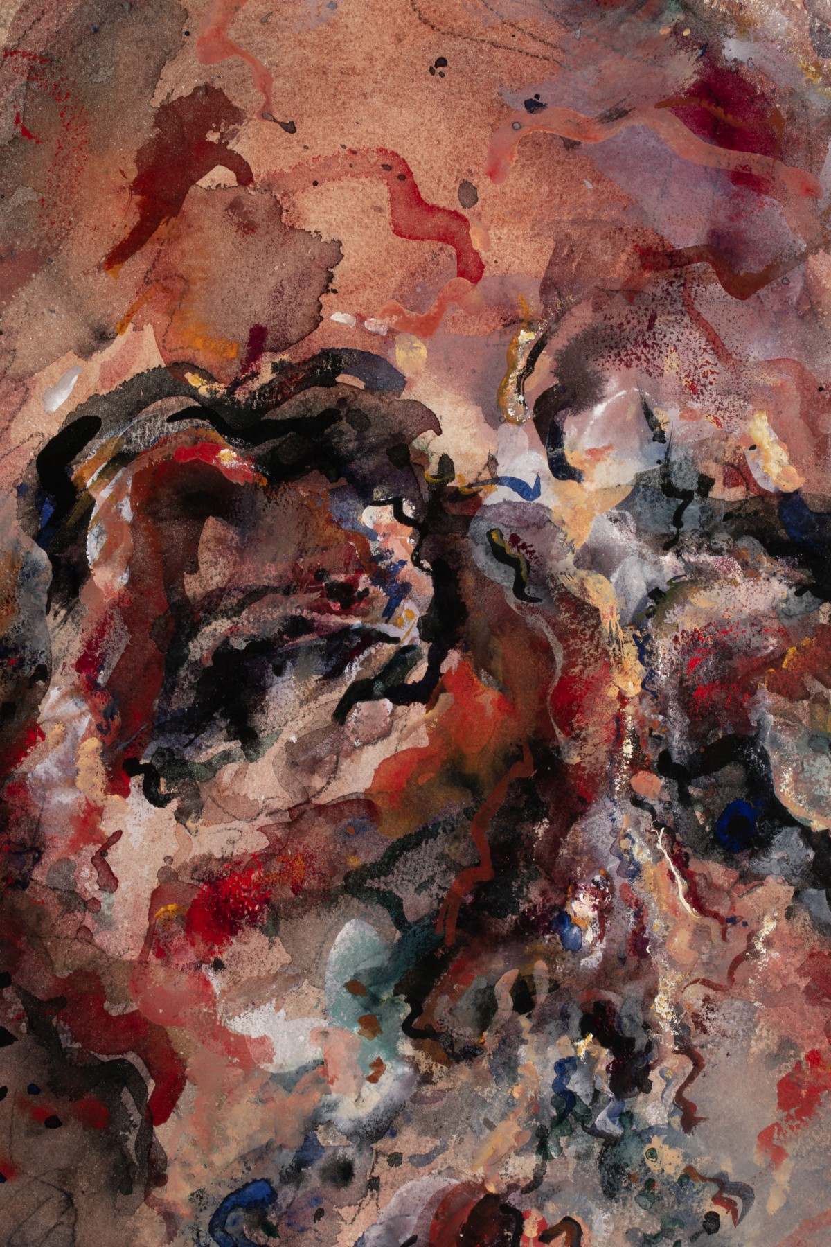 MARWAN KASSAB-BACHI (1934-2016) 1976 WATERCOLOR