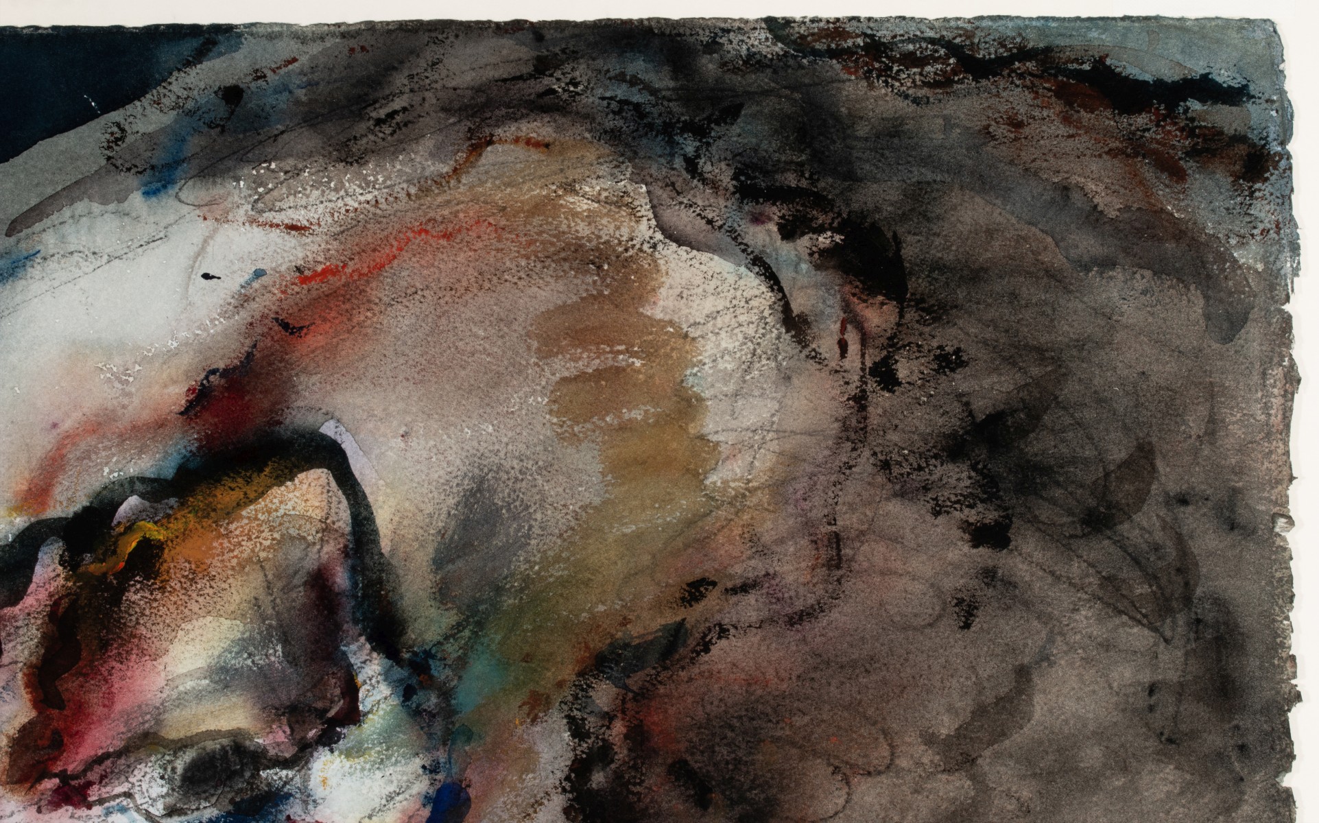 MARWAN KASSAB-BACHI (1934-2016) WATERCOLOR PAINTING