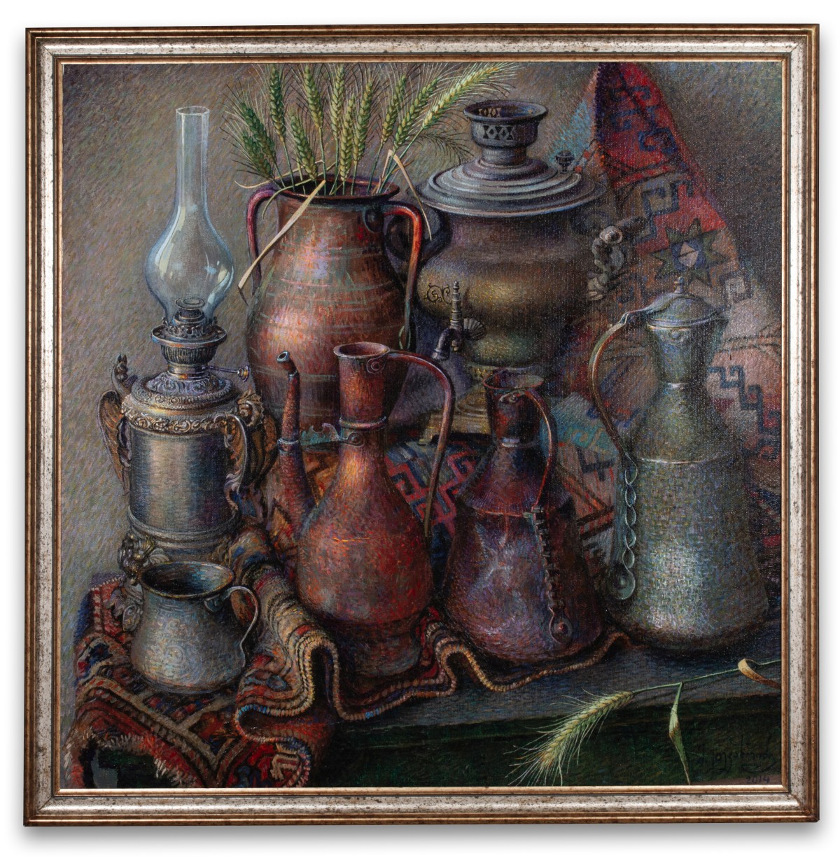 MALKHAZ DEKANOIDZE (BORN 1956) ACRYLIC ON CANVAS