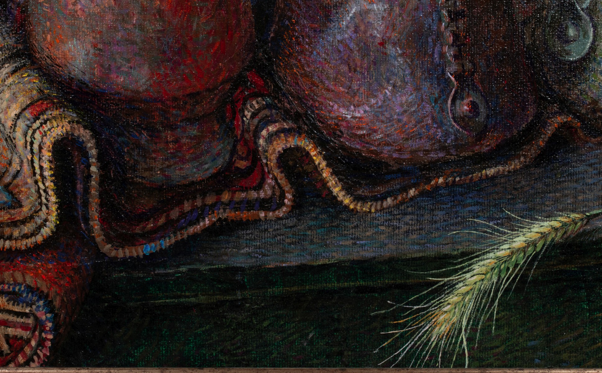 MALKHAZ DEKANOIDZE (BORN 1956) ACRYLIC ON CANVAS