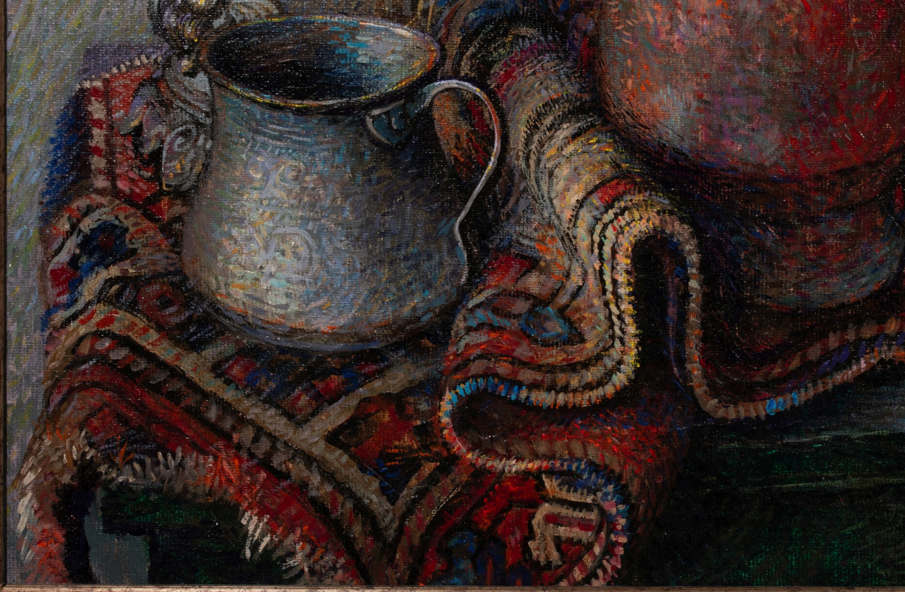 MALKHAZ DEKANOIDZE (BORN 1956) ACRYLIC ON CANVAS