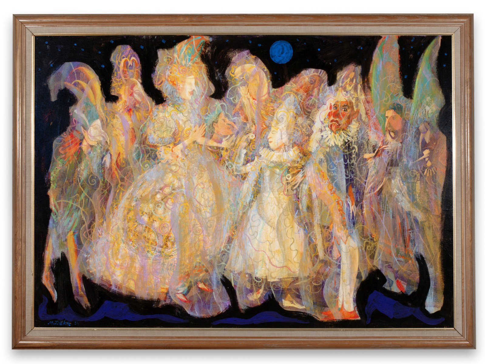 MALKHAZ DEKANOIDZE (BORN 1956) ACRYLIC ON CANVAS