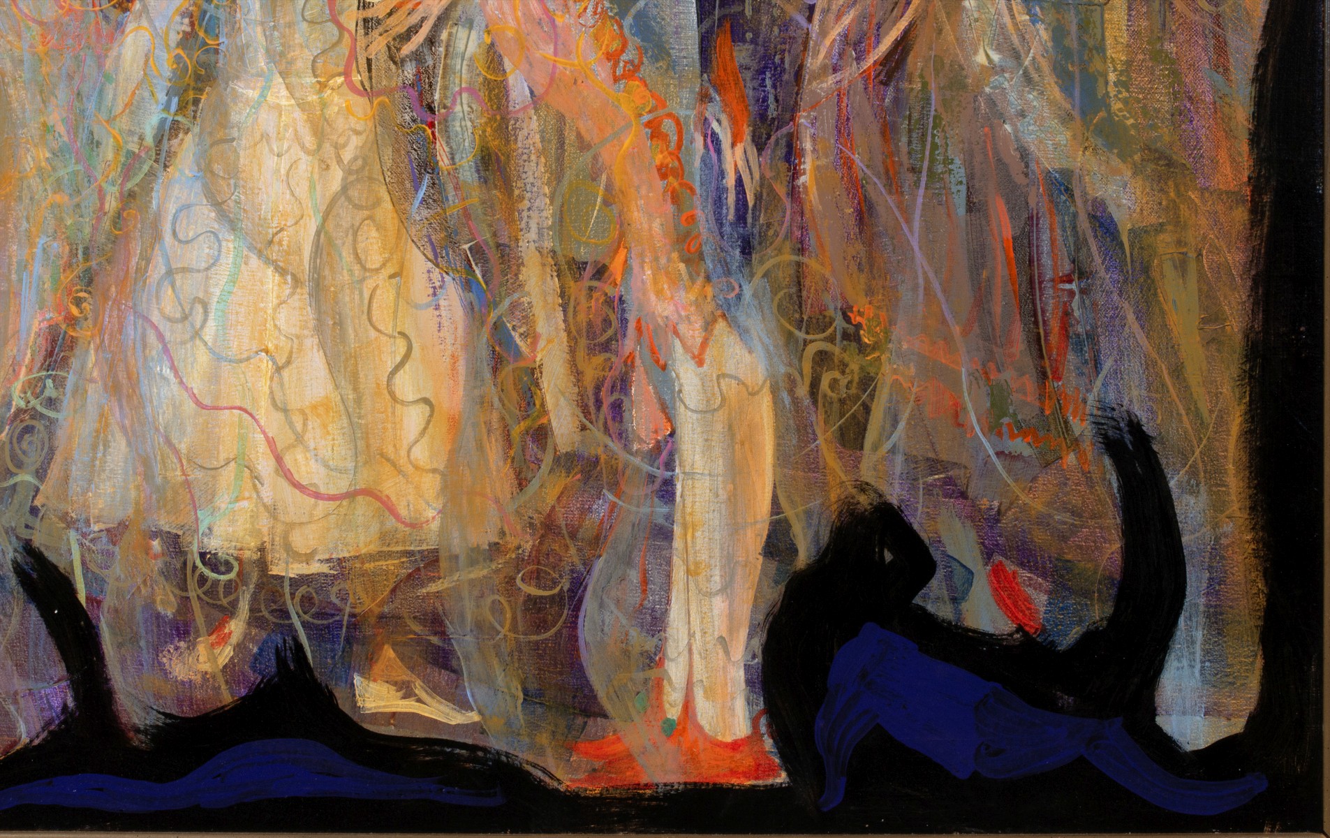 MALKHAZ DEKANOIDZE (BORN 1956) ACRYLIC ON CANVAS