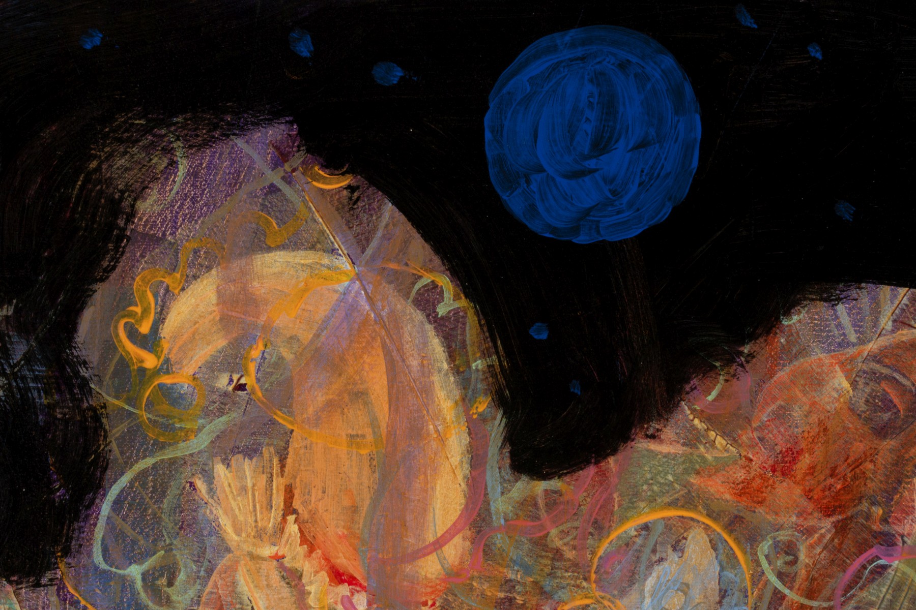MALKHAZ DEKANOIDZE (BORN 1956) ACRYLIC ON CANVAS