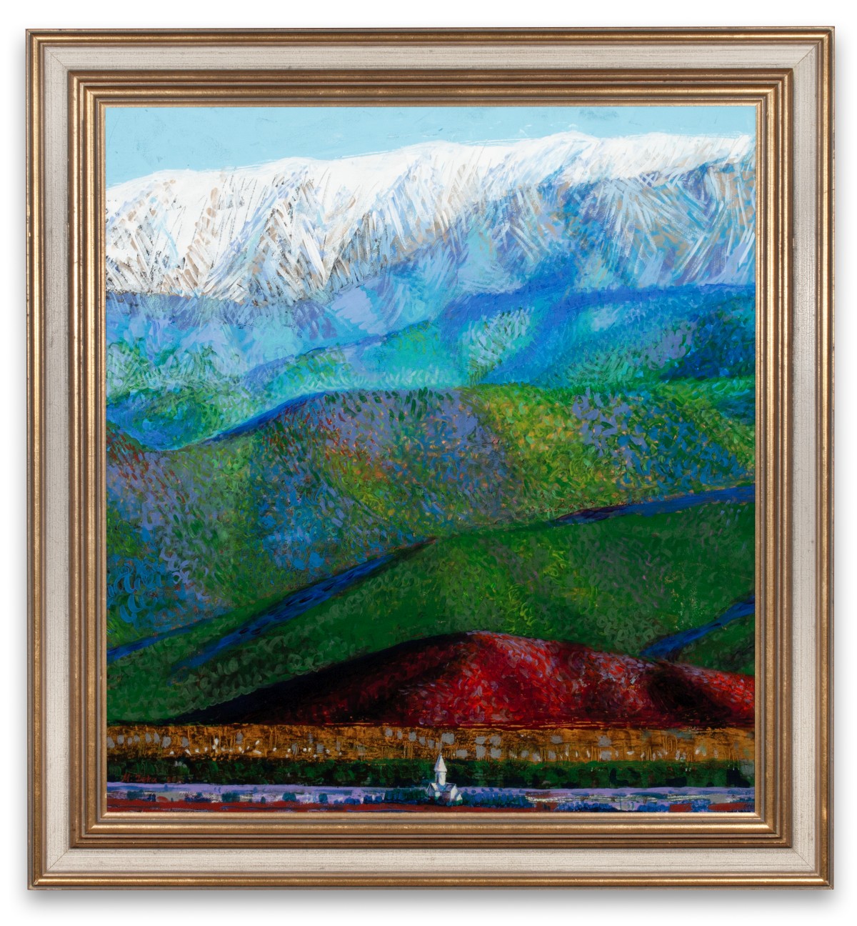 MALKHAZ DEKANOIDZE (BORN 1956) ACRYLIC