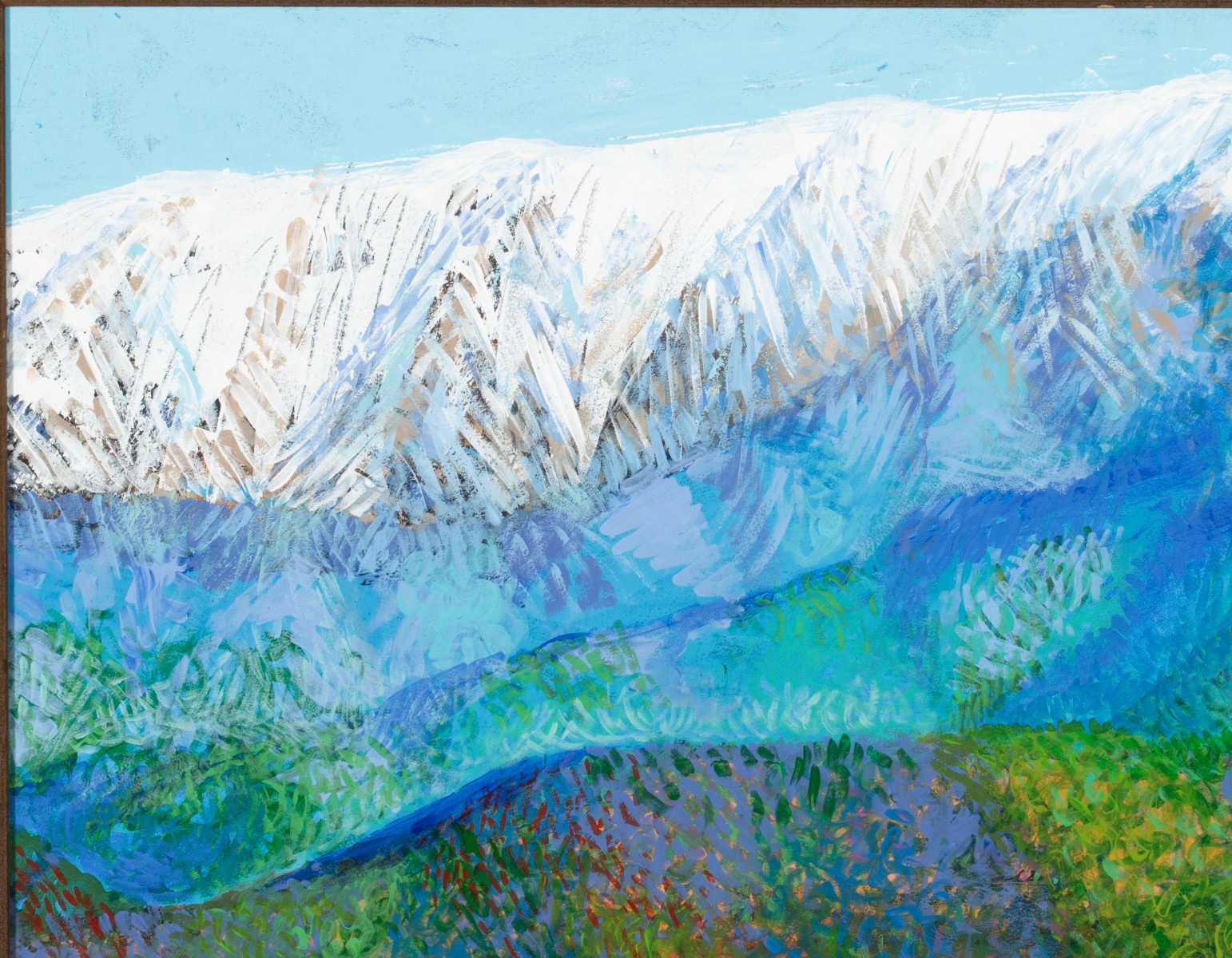 MALKHAZ DEKANOIDZE (BORN 1956) ACRYLIC