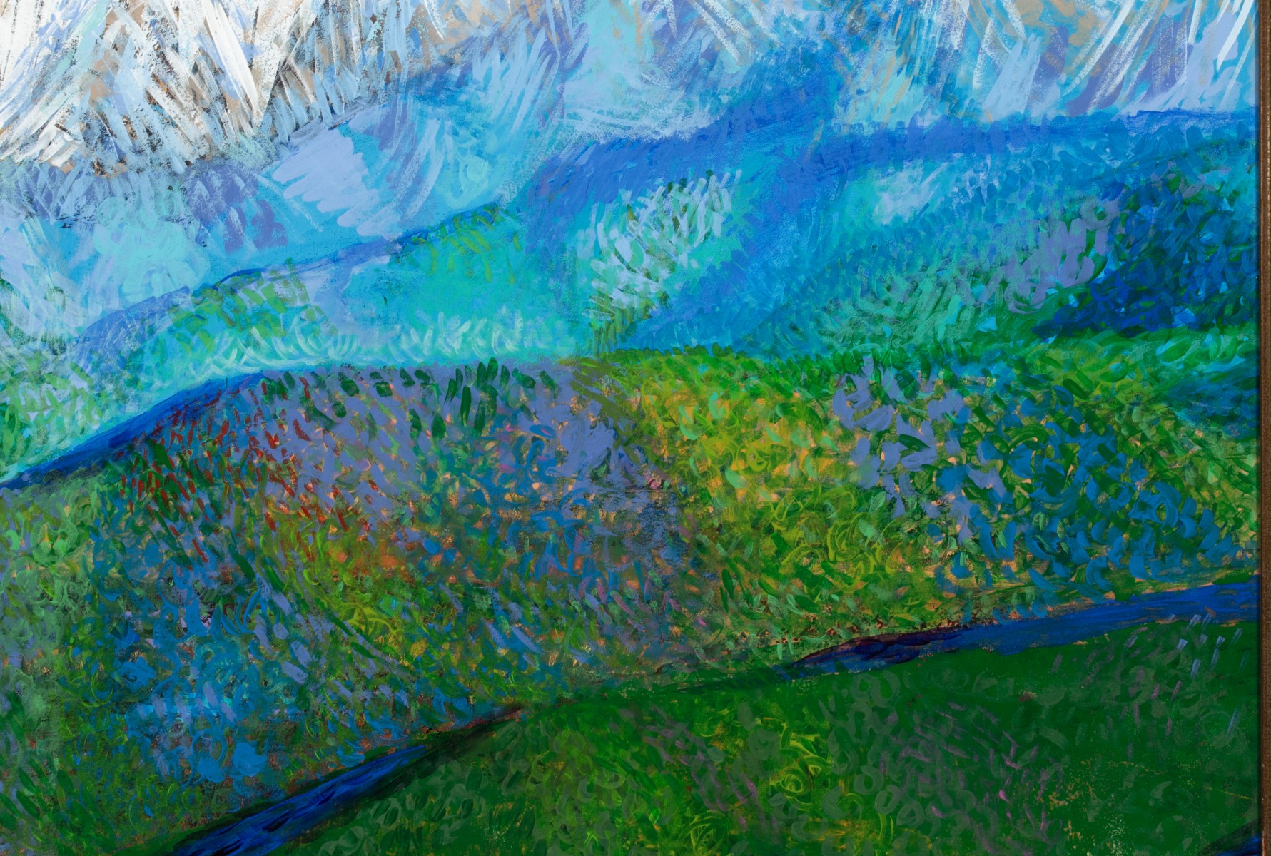 MALKHAZ DEKANOIDZE (BORN 1956) ACRYLIC
