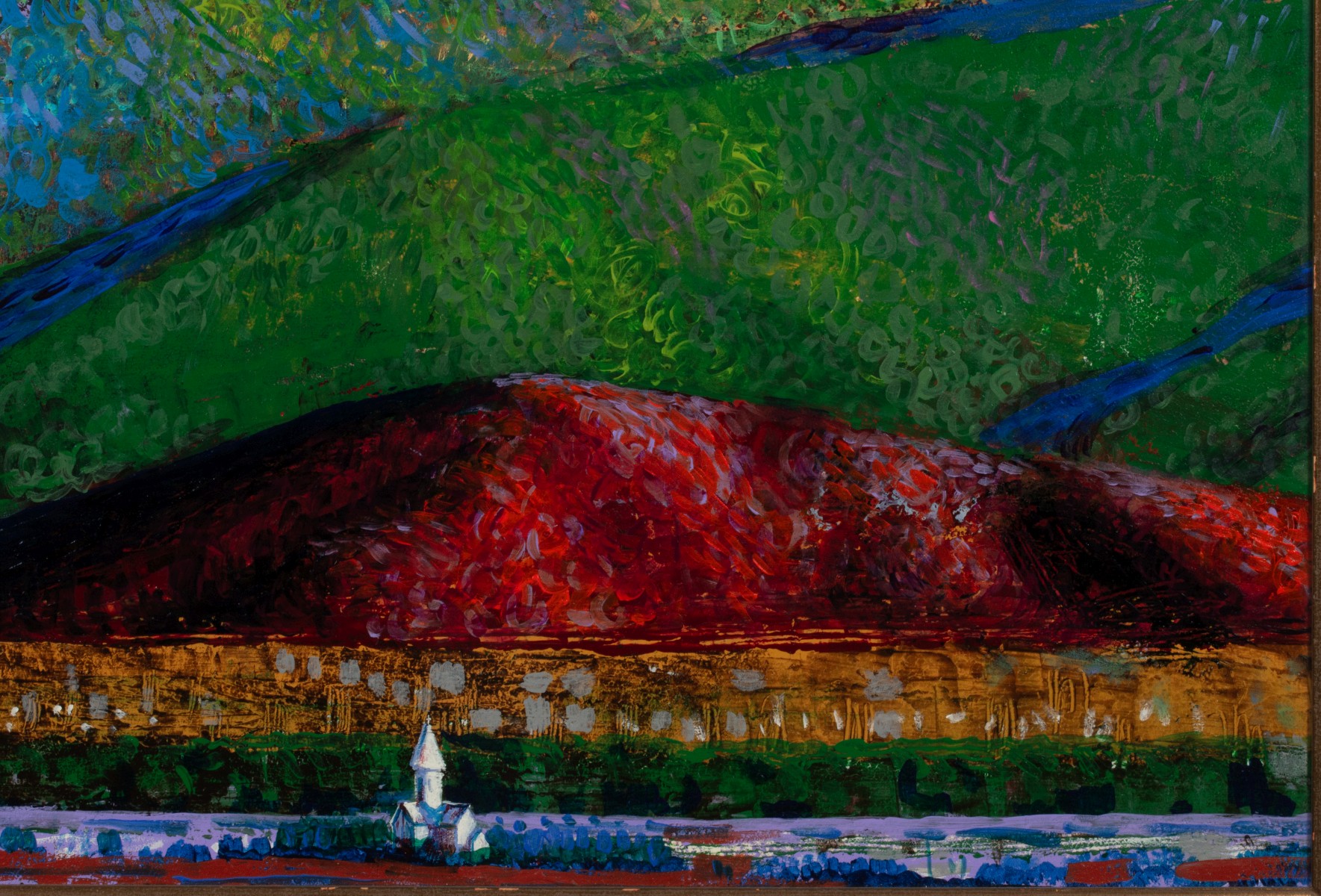 MALKHAZ DEKANOIDZE (BORN 1956) ACRYLIC