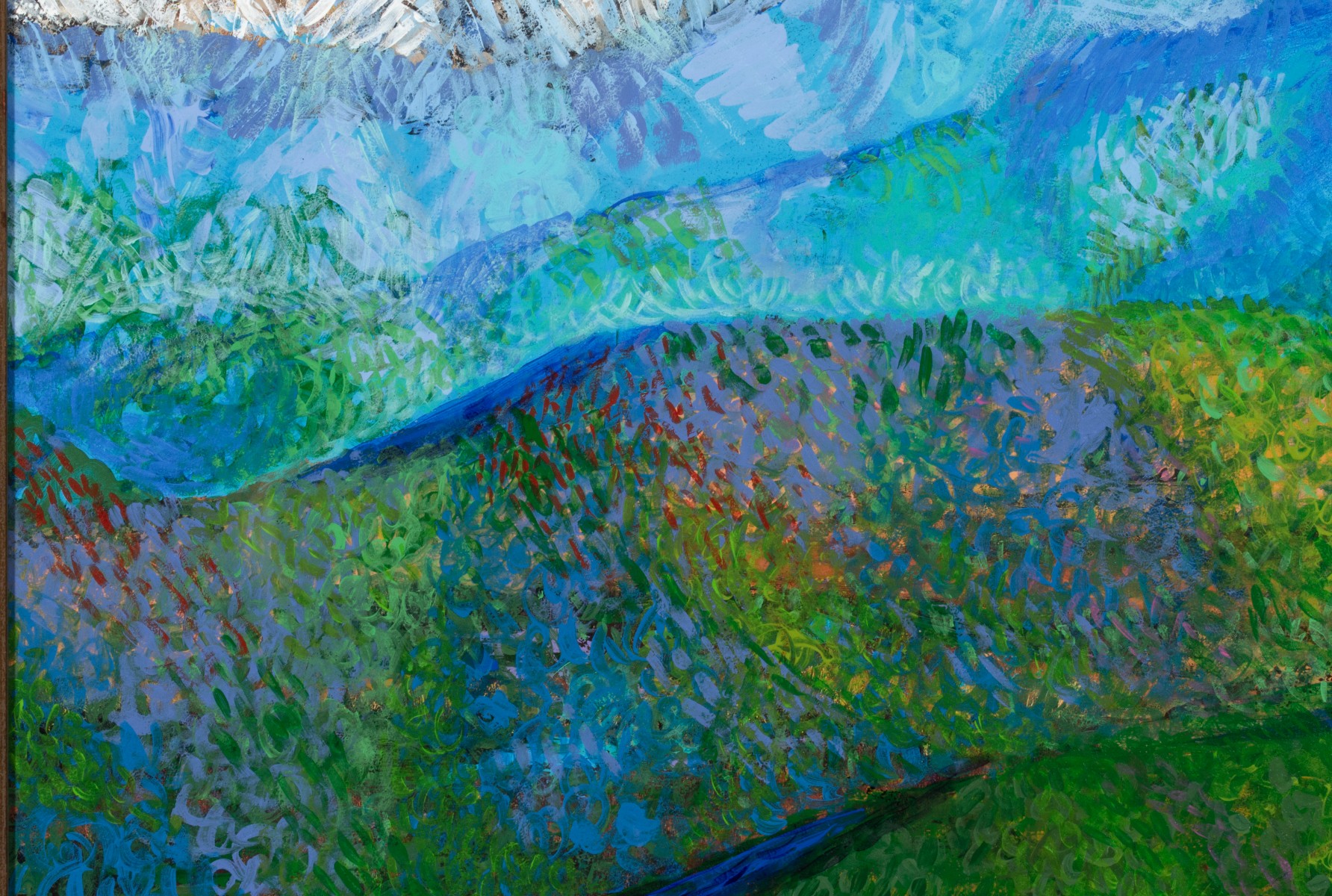 MALKHAZ DEKANOIDZE (BORN 1956) ACRYLIC