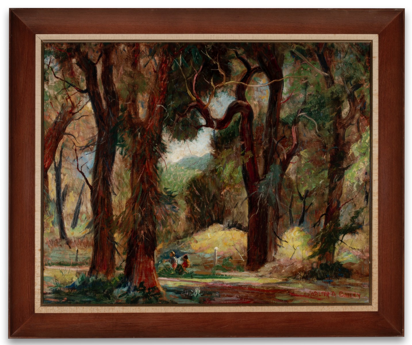 WALTER BAILEY (1894-1989) OIL ON CANVAS