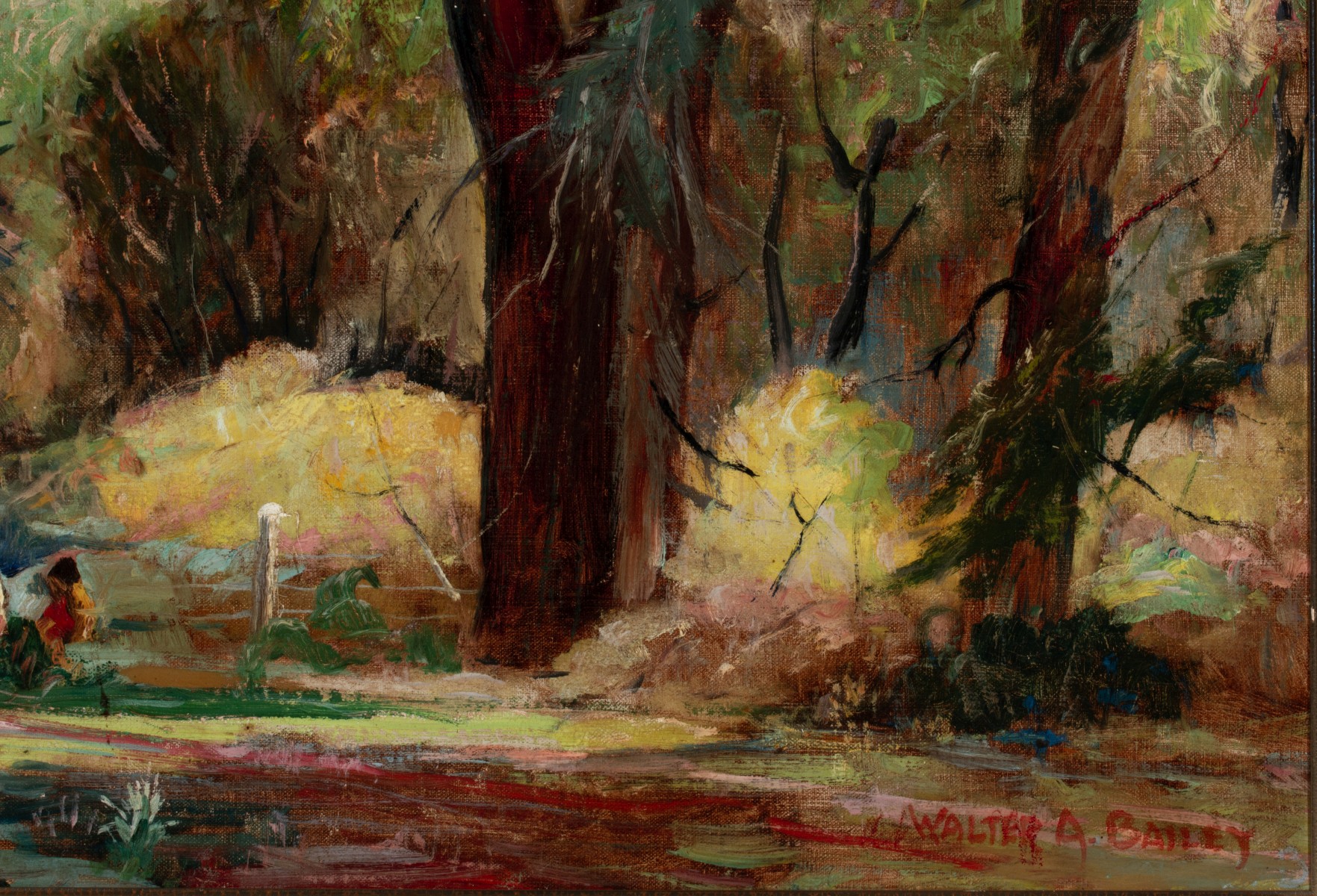 WALTER BAILEY (1894-1989) OIL ON CANVAS