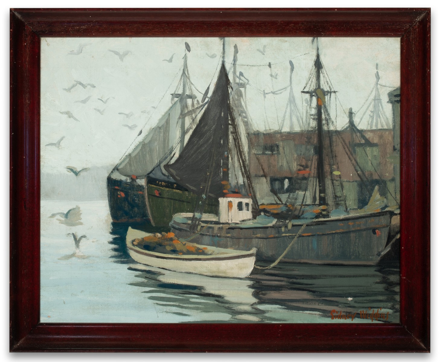SIDNEY WIGGINS (1881-1940) OIL ON CANVAS