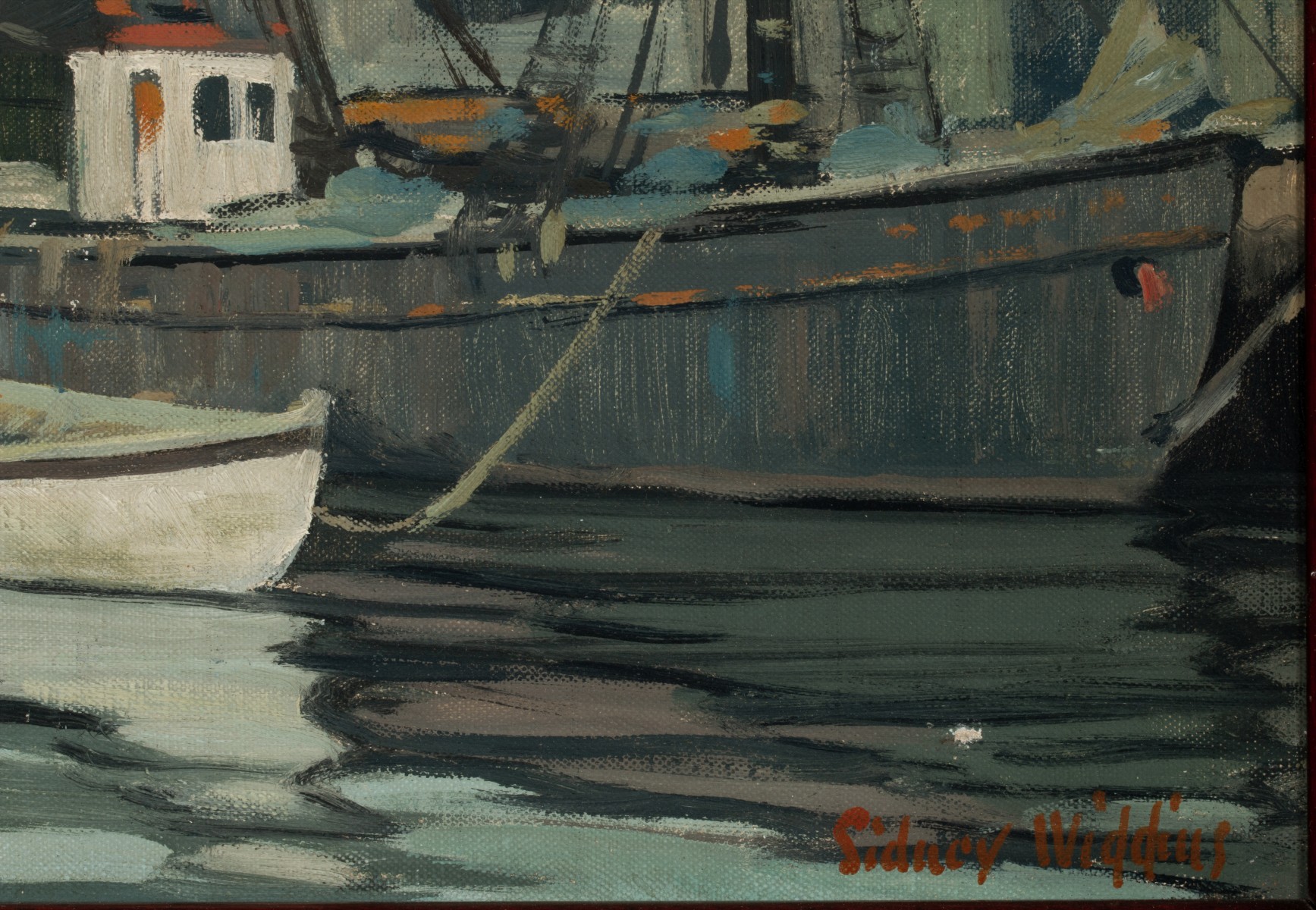 SIDNEY WIGGINS (1881-1940) OIL ON CANVAS